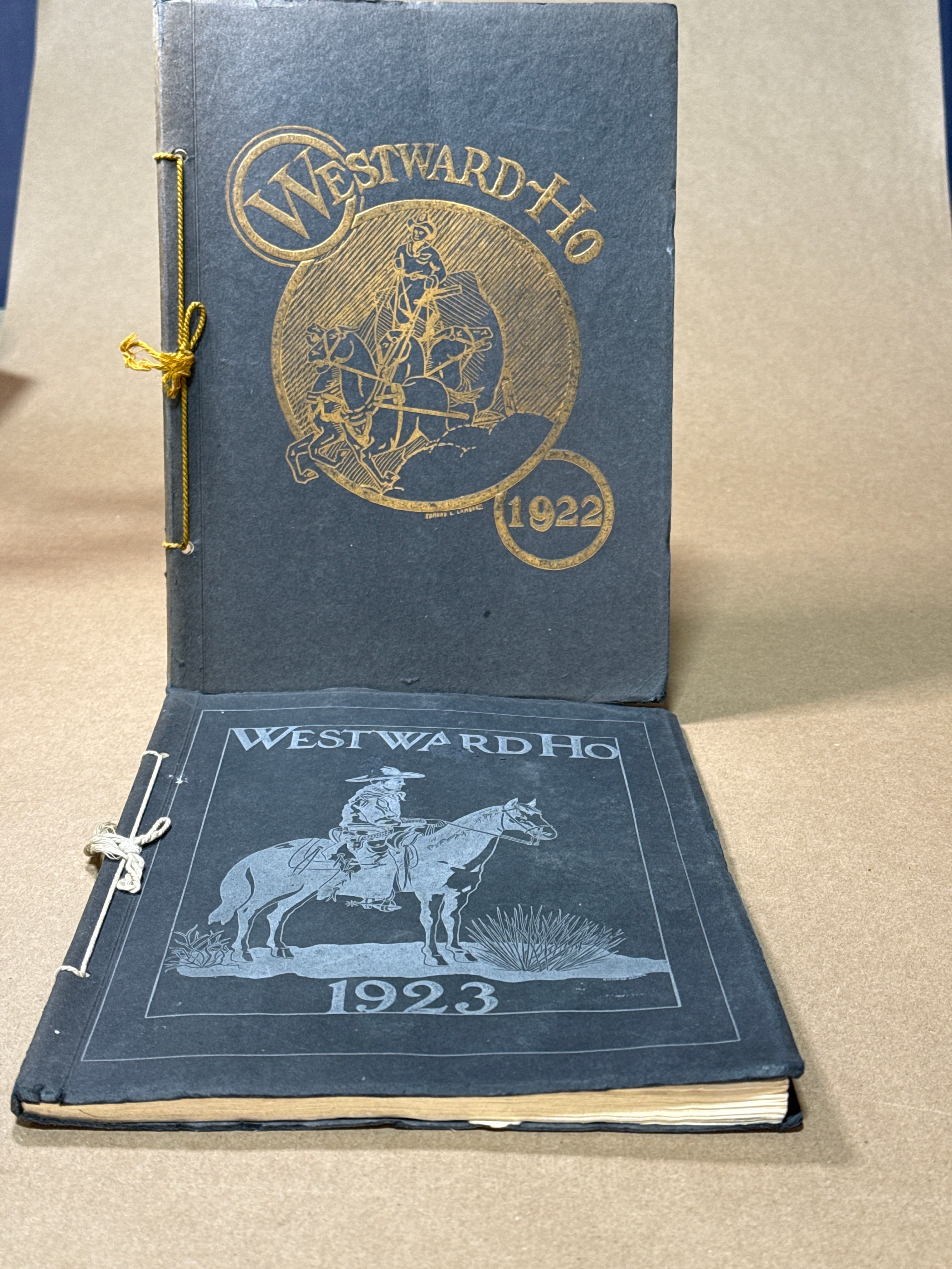 Westward-Ho West Denver High School Yearbooks 1922 & 1923 by The Senior Class of West Denver High School - front cover