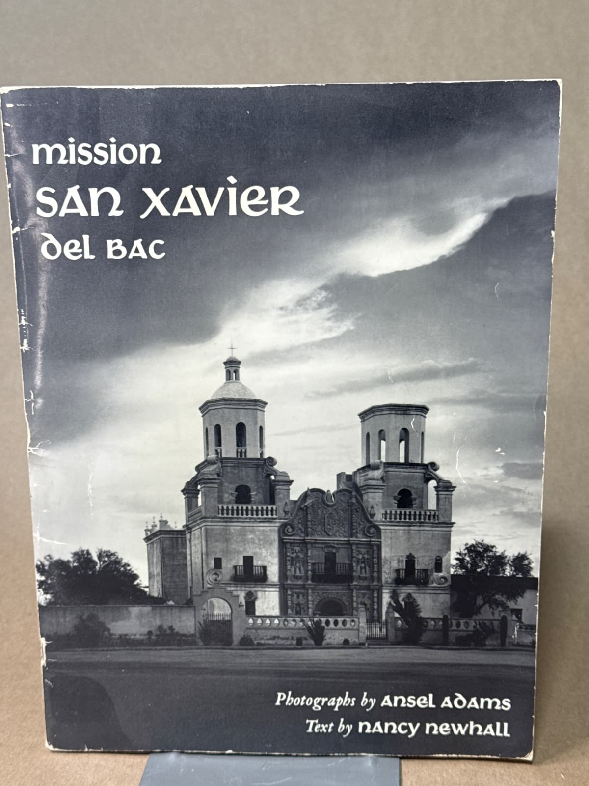 Mission San Xavier del Bac by Nancy Newhall - front cover