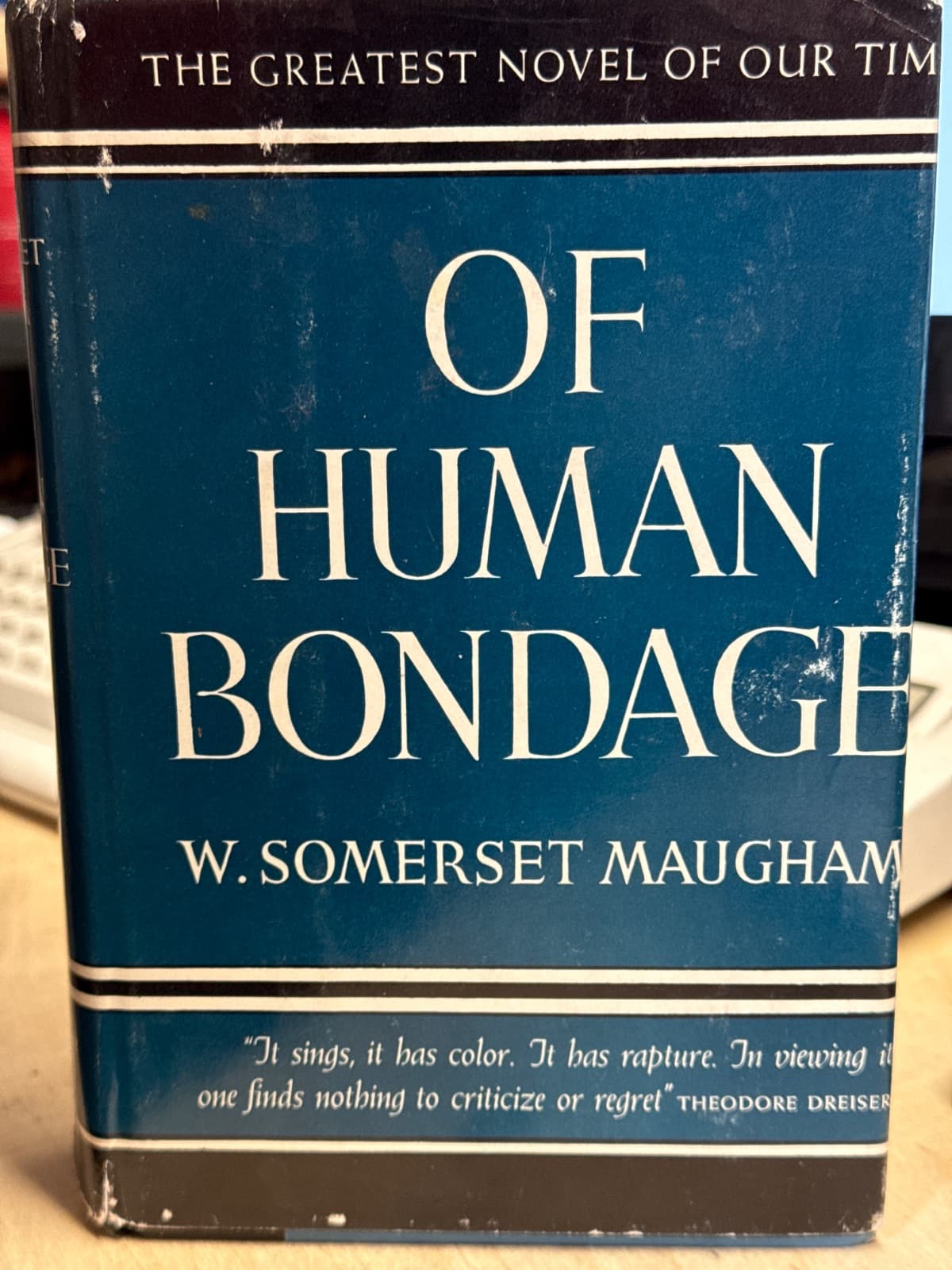Of Human Bondage by W. Somerset Maugham - front cover