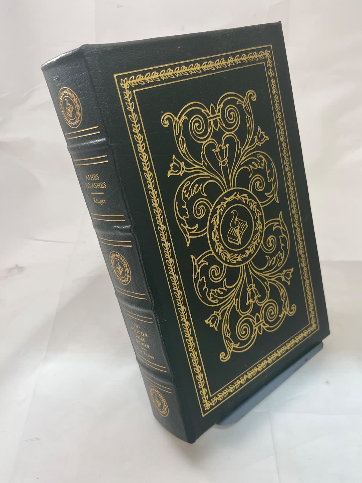 Ashes to Ashes - Richard Kluger - Easton Press - SIGNED by Richard Kluger - front cover