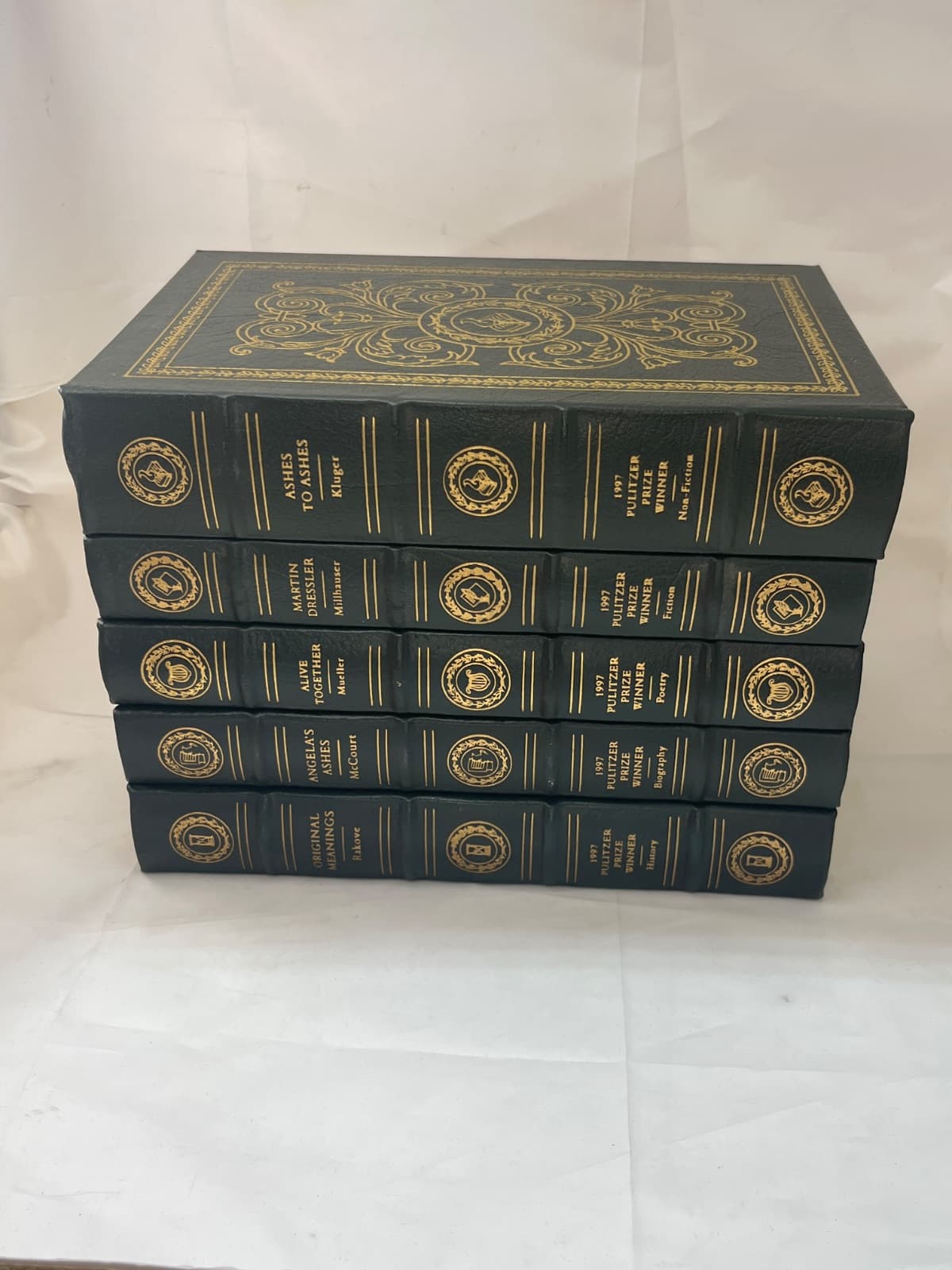 1997 Pulitzer Prize Winner - Easton Press Set - NO SIGNATURE - front cover