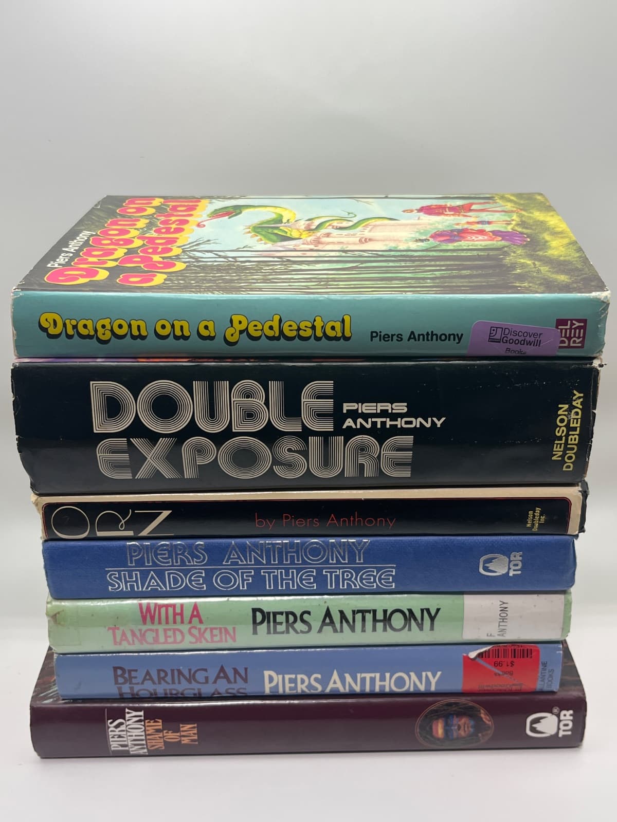 Piers Anthony - Mixed Lot of 7 - Book Club Edition - Sci-fi,Fantasy by Piers Anthony - front cover