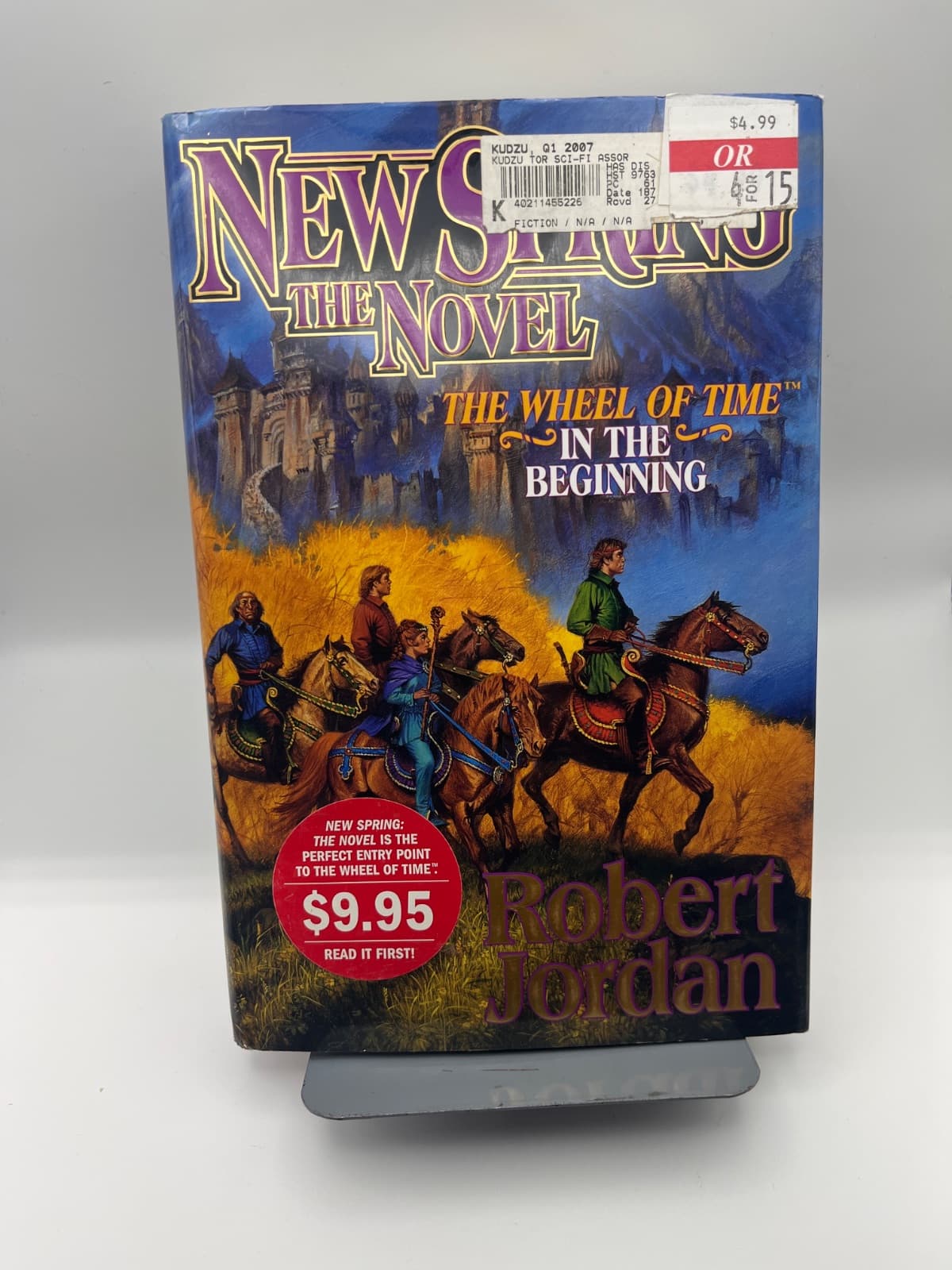 New Spring: The Novel - Robert Jordan - Wheel of Time - Hardcover - First Edition/First Print by Robert Jordan - front cover