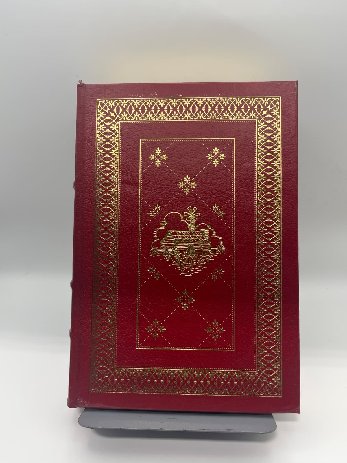 On the Banks of Plum Creek - Wilder - Easton Press(1995) by Laura Ingalls Wilder - front cover
