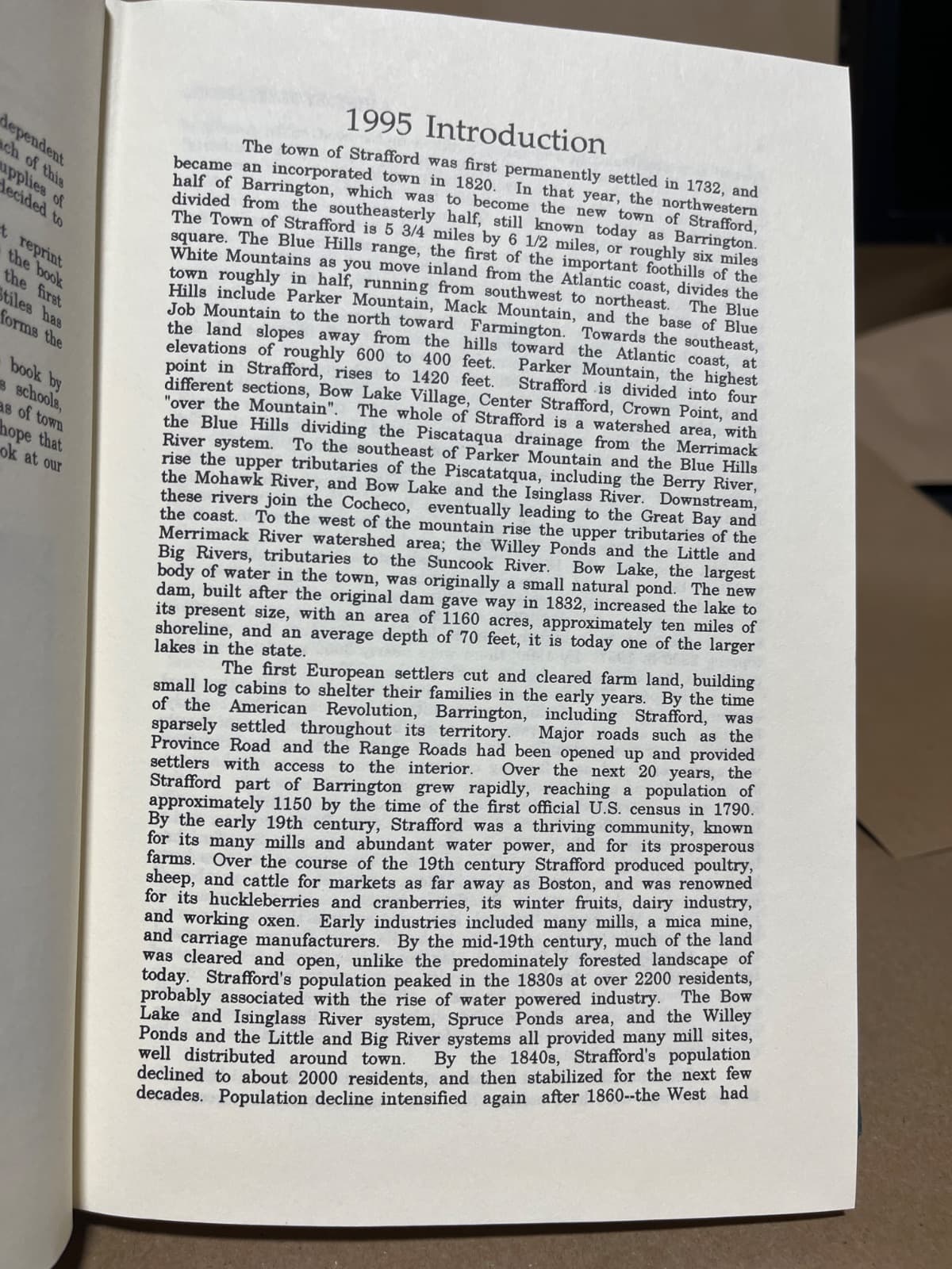 A History of Strafford, New Hampshire - additional view