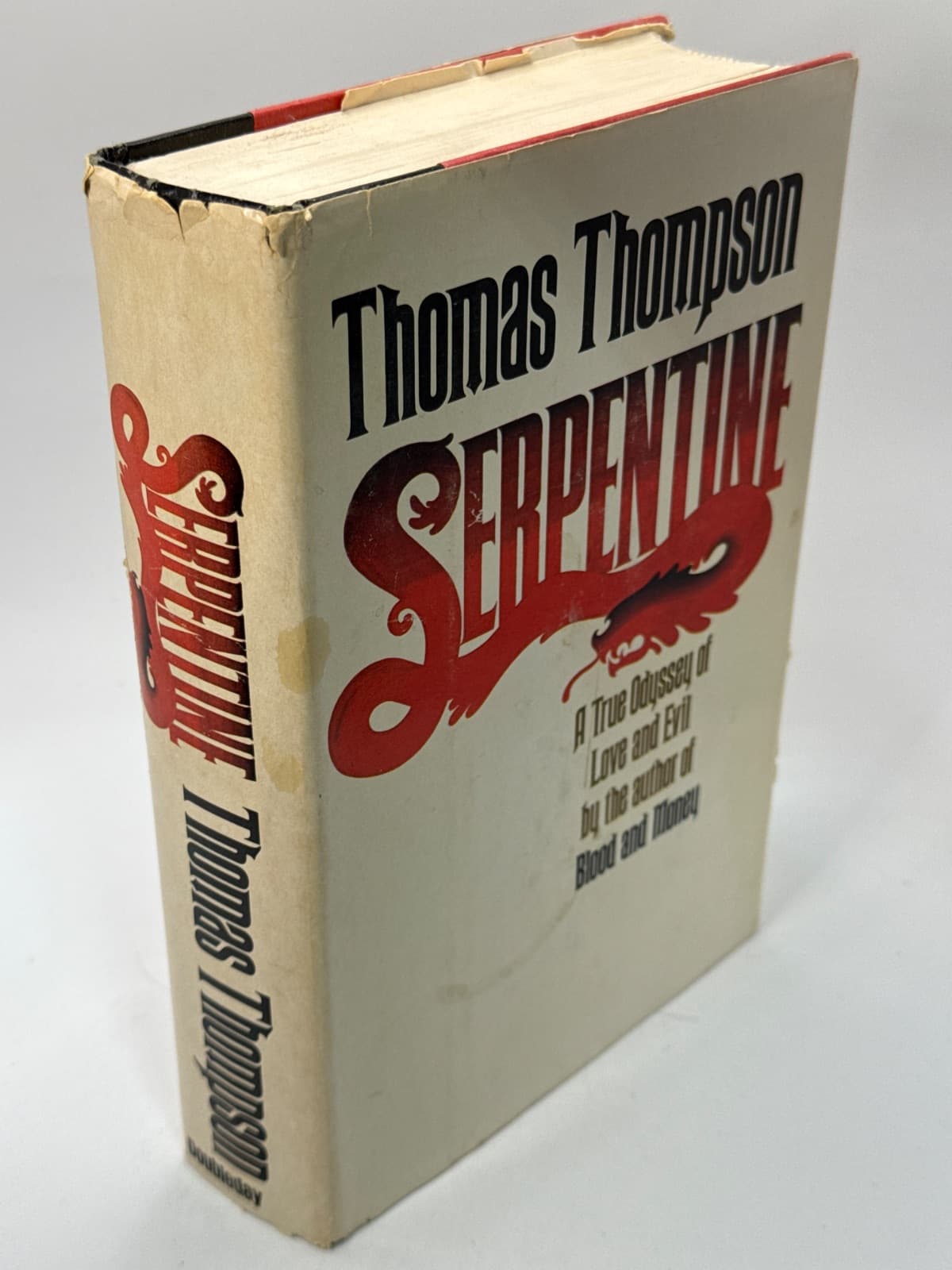 Serpentine by Thomas Thompson - quarter view showing binding condition