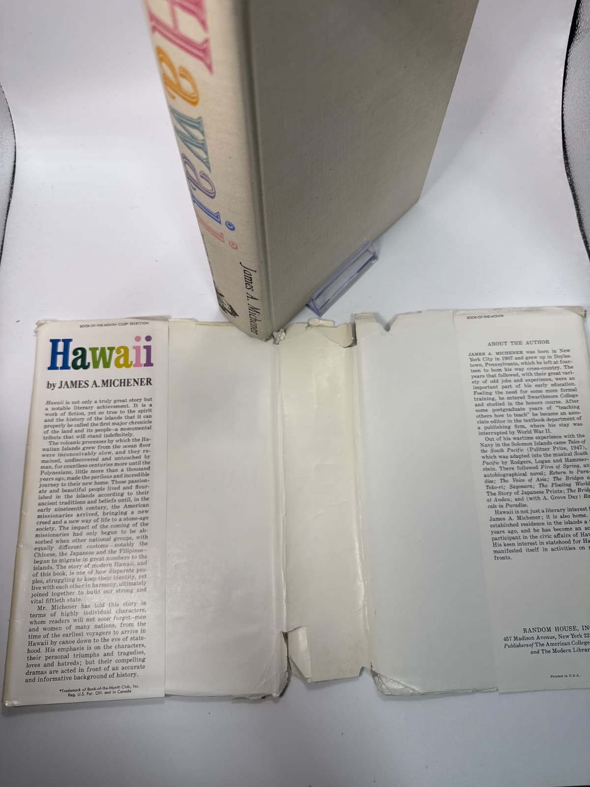 Hawaii by James A. Michener - additional view