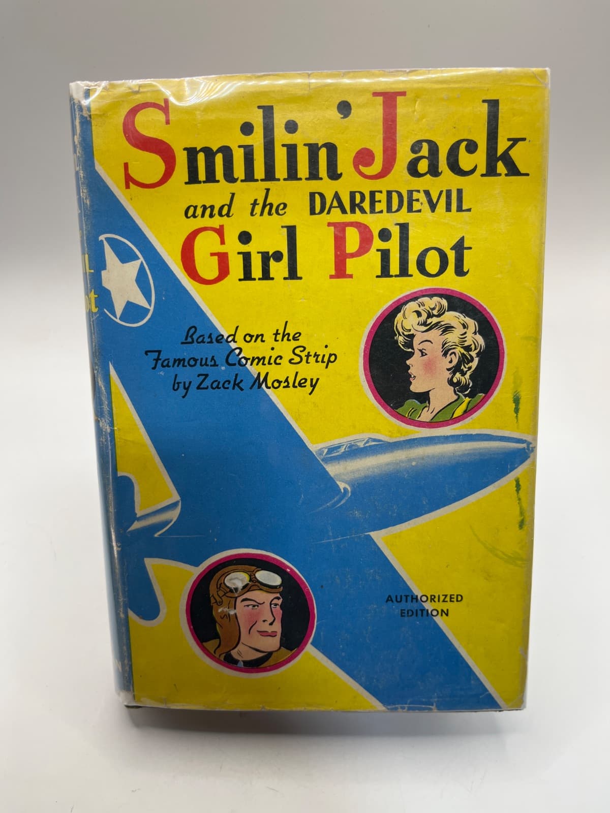 Smilin' Jack and the Daredevil Girl Pilot by Zack Mosley - front cover