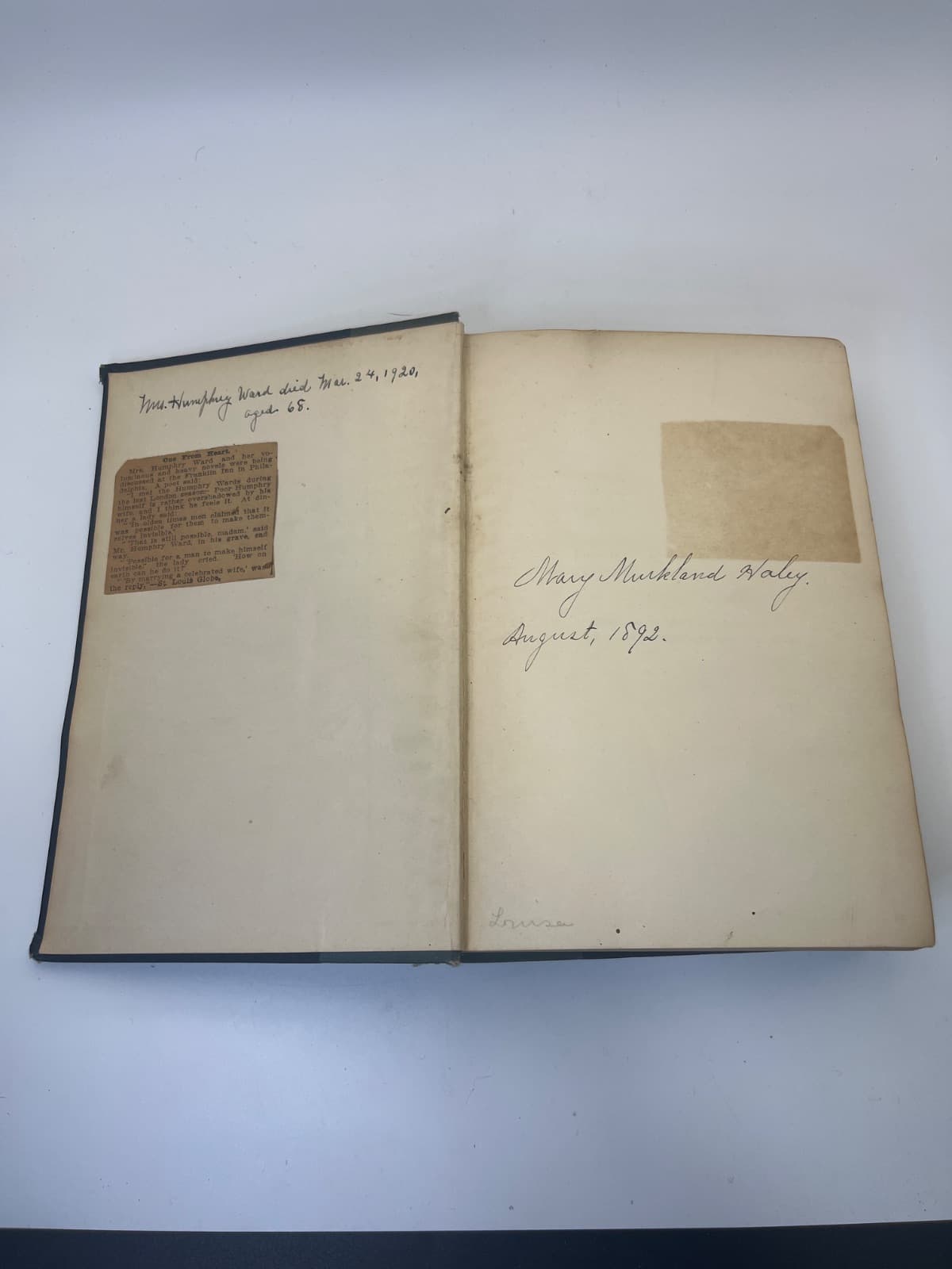 The History of David Grieve by Mrs. Humphry Ward - additional view