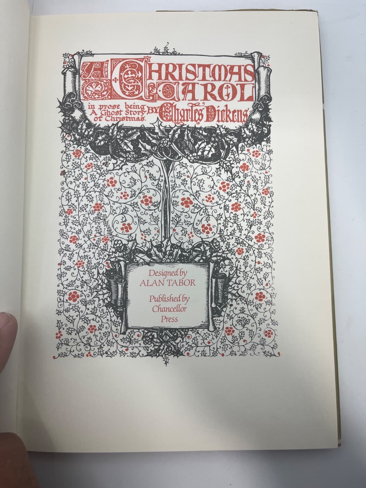 A Christmas Carol - 1984 by Charles Dickens - title page