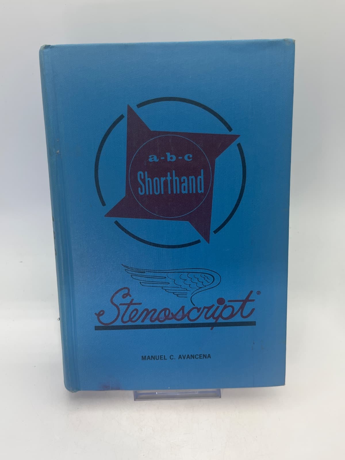 Stenoscript ABC Shorthand by Manuel C. Avancena - front cover