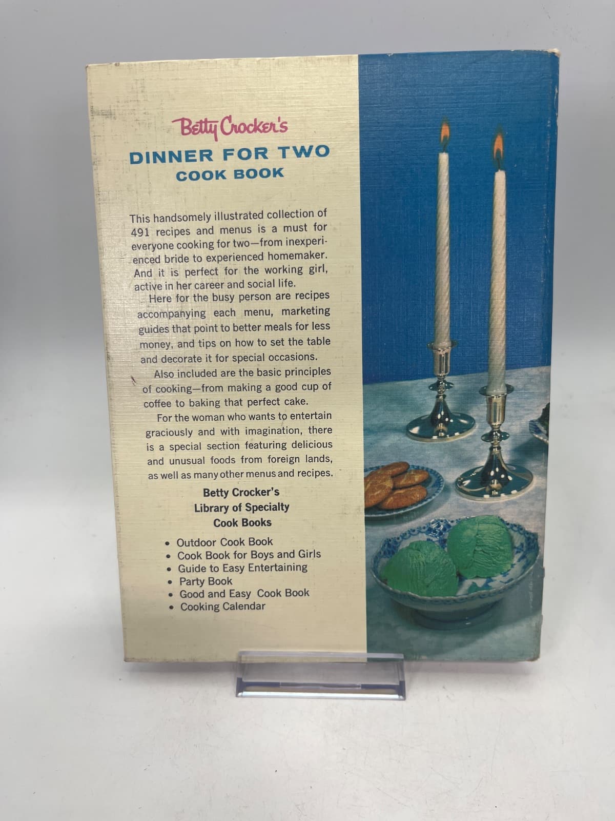 Betty Crocker's Dinner for Two Cook Book - additional view
