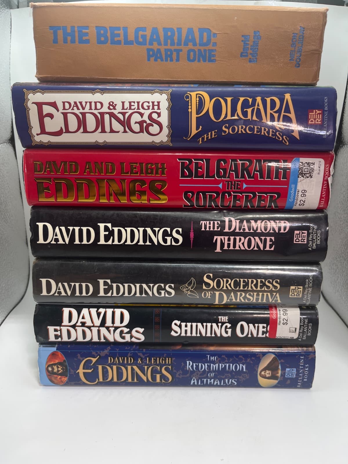 David & Leigh Eddings - Mixed Book Lot of 7 by David & Leigh Eddings - front cover
