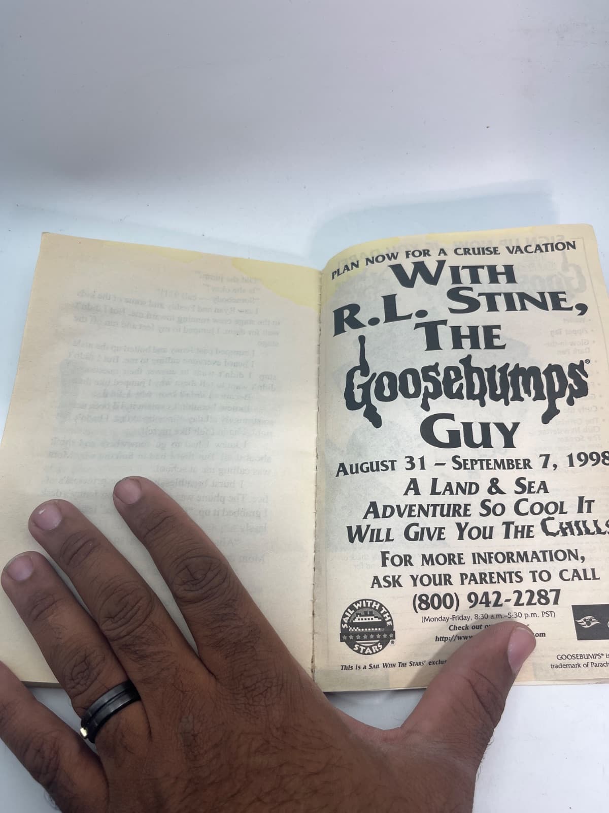 Monster Blood IV - NO CARDS - WATER DAMAGE by R.L. Stine - additional view