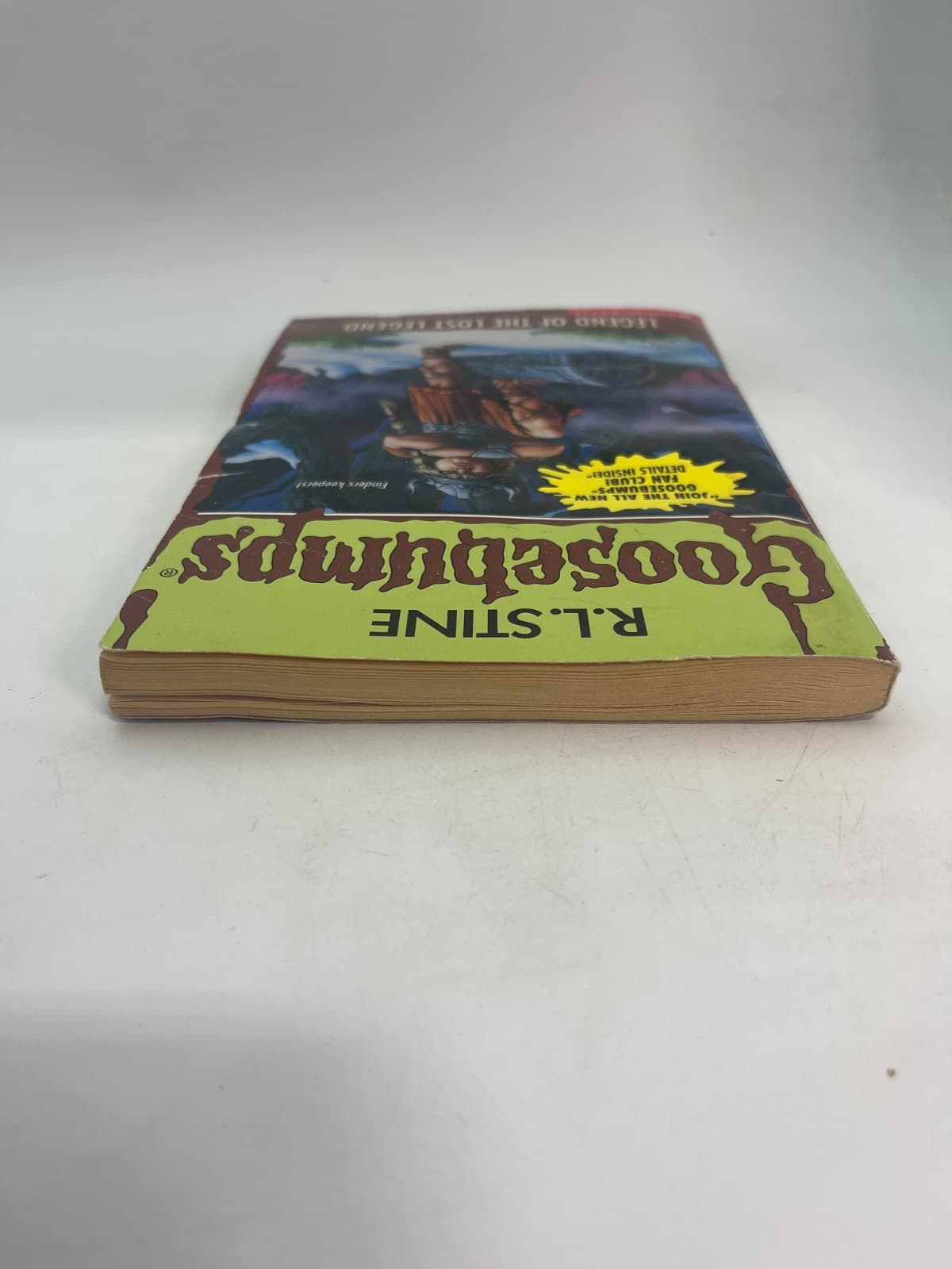 Legend of the Lost Legend - Goosebumps #47 - NO STICKERS WATER DAMAGE by R.L. Stine - additional view