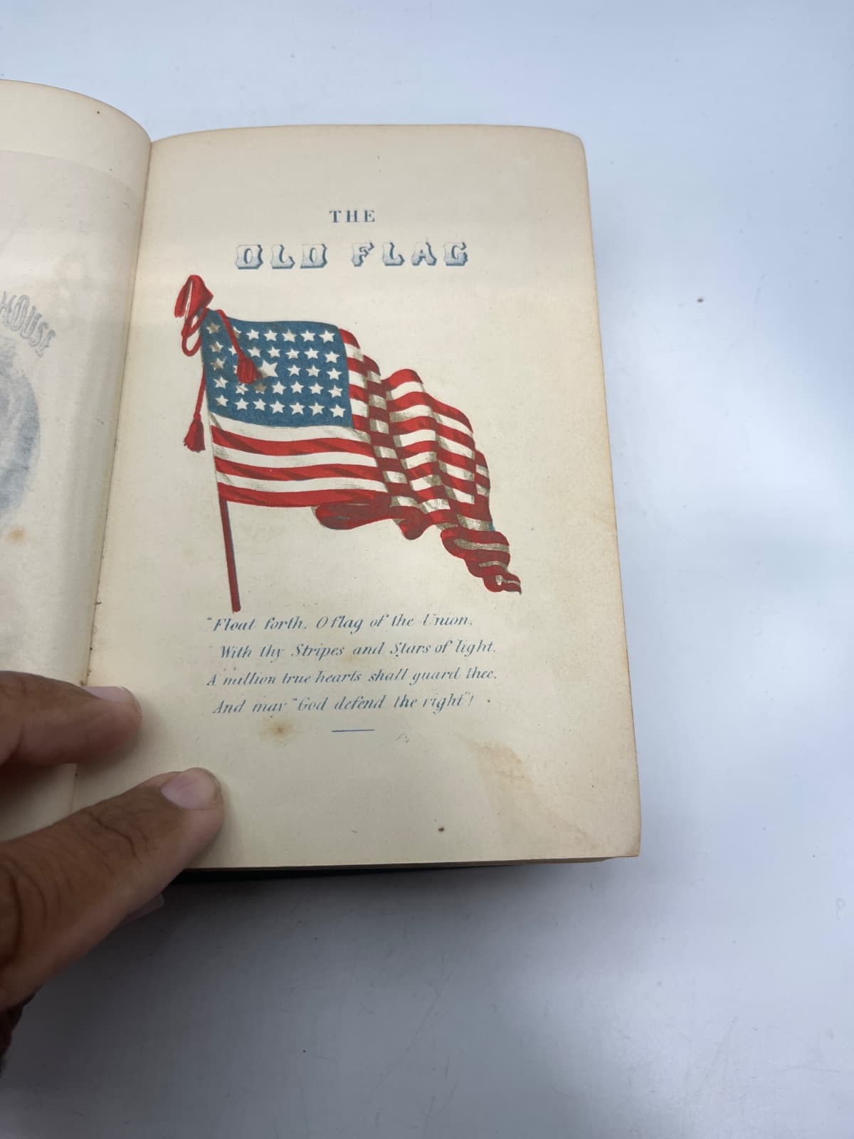 The Old Flag - 1864 - ANTIQUE - additional view