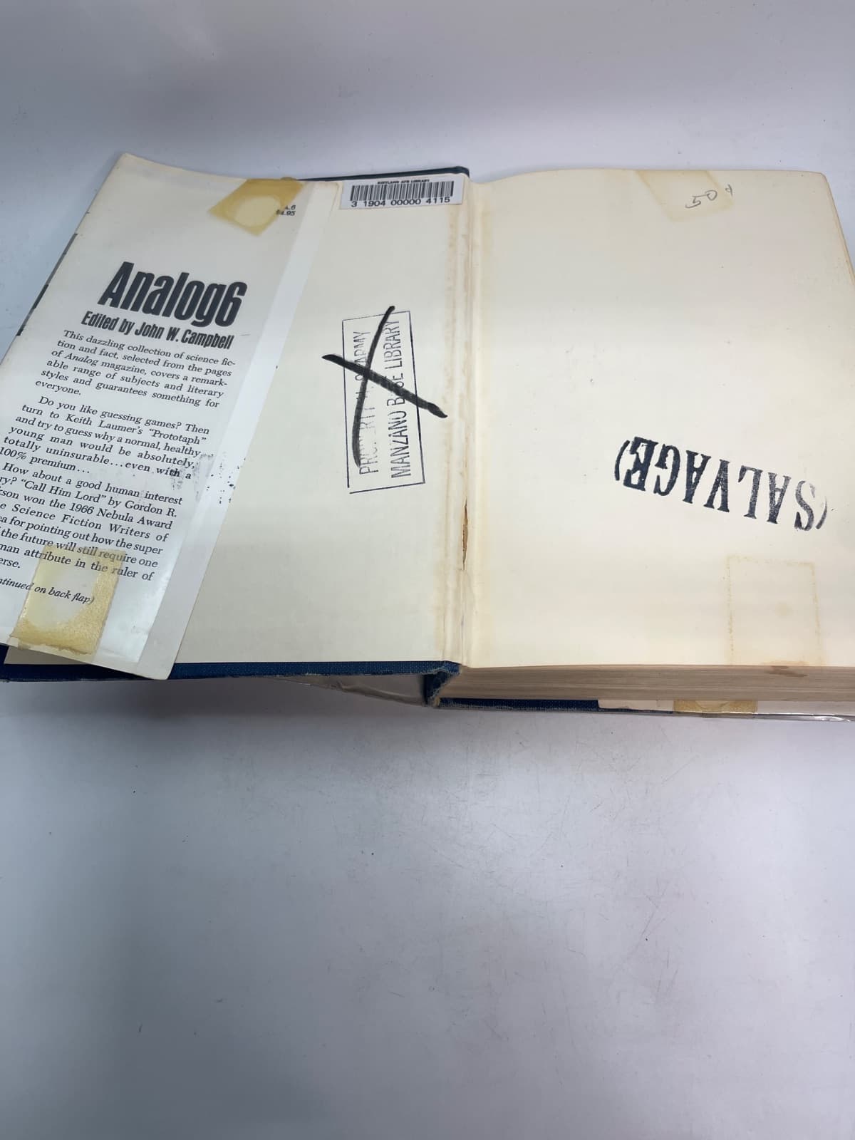 Analog 6 by John W. Campbell - additional view