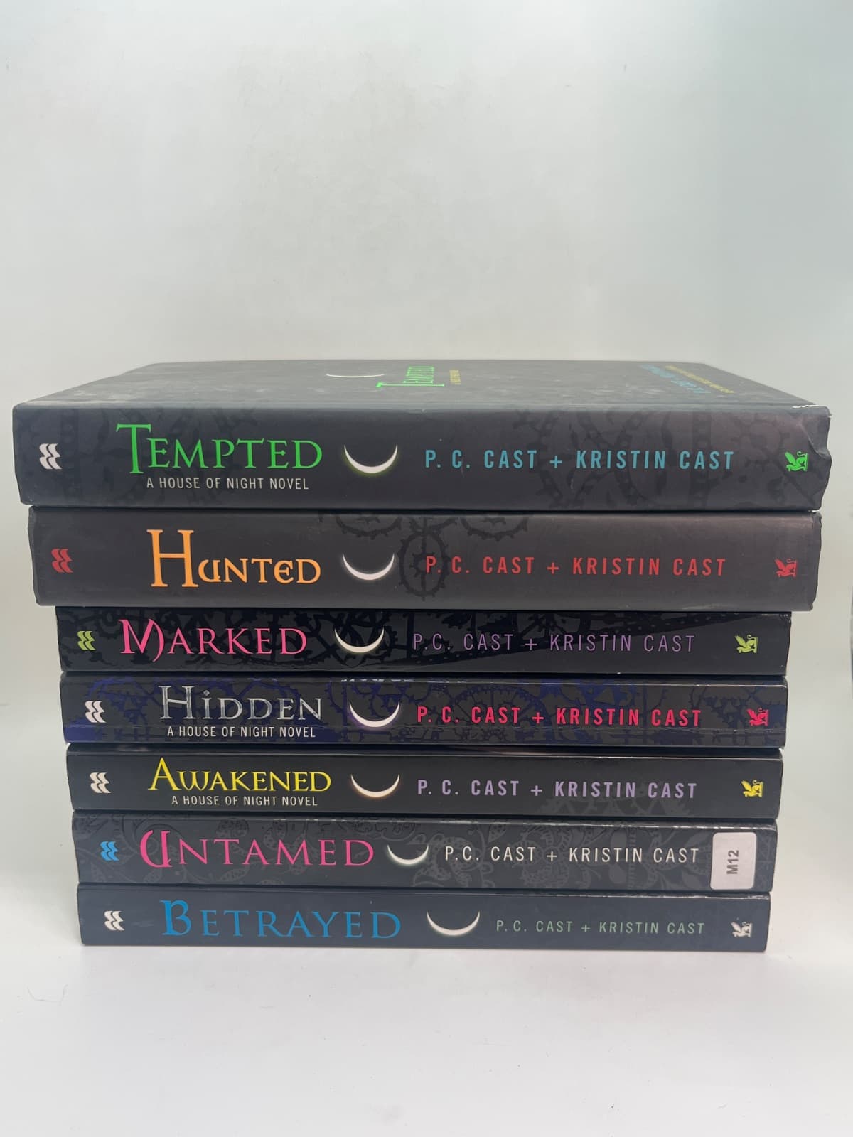 House of Night Book Series Lot of 7 - MIXED BOUND HC/PB by P.C. Cast and Kristin Cast - front cover