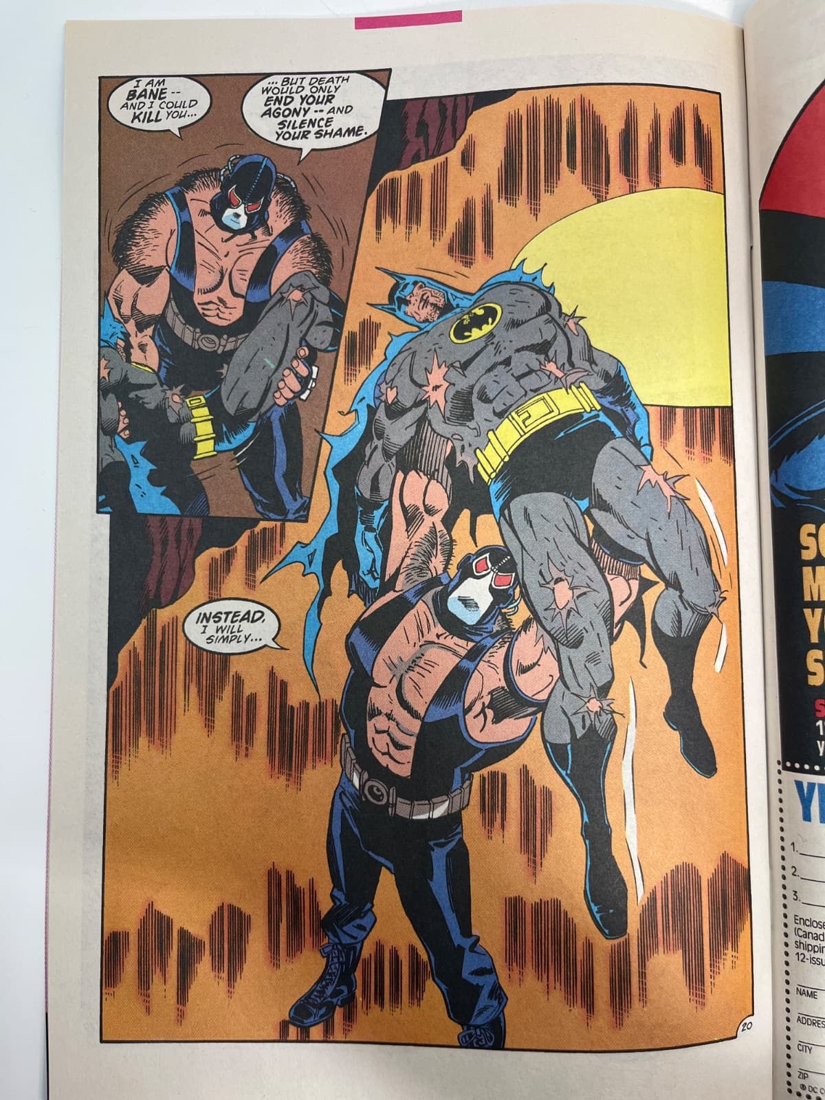 Batman #497 - Knightfall Saga 11 - The Broken Bat by Doug Moench - additional view