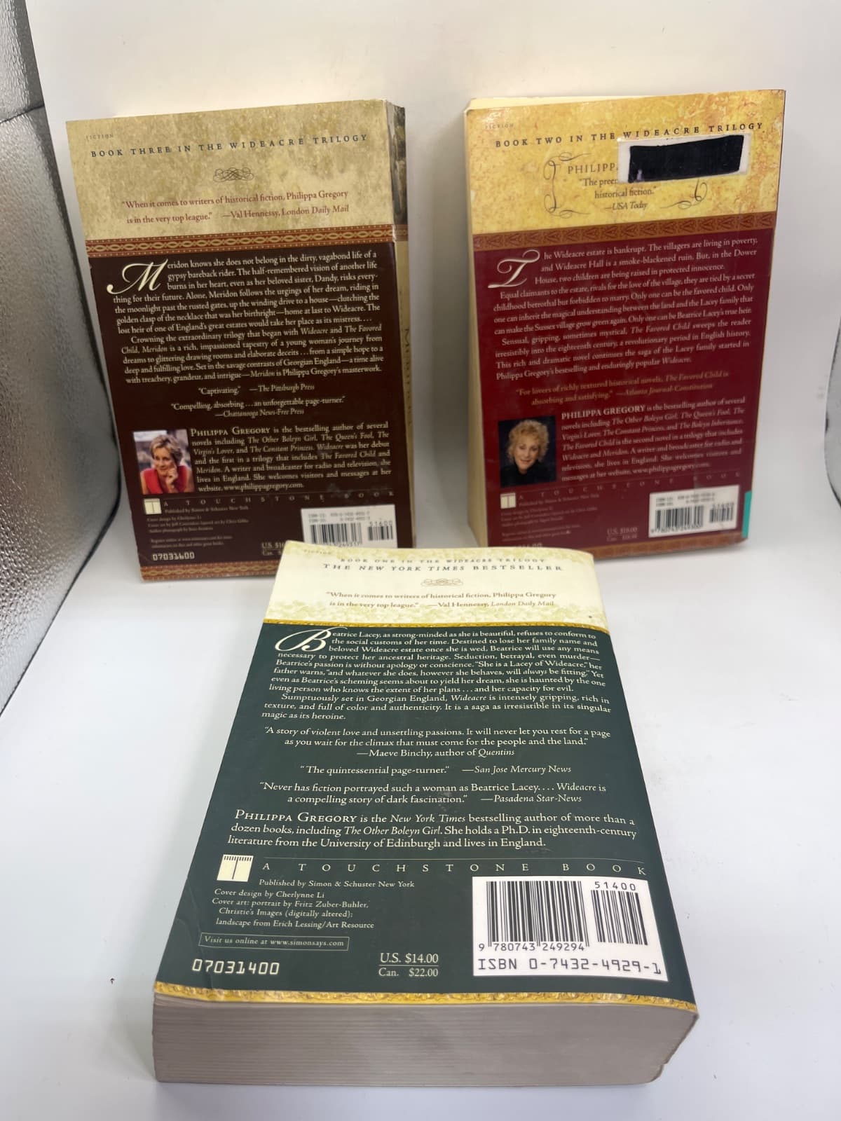 Wideacre Trilogy - Ex Library by Philippa Gregory - additional view