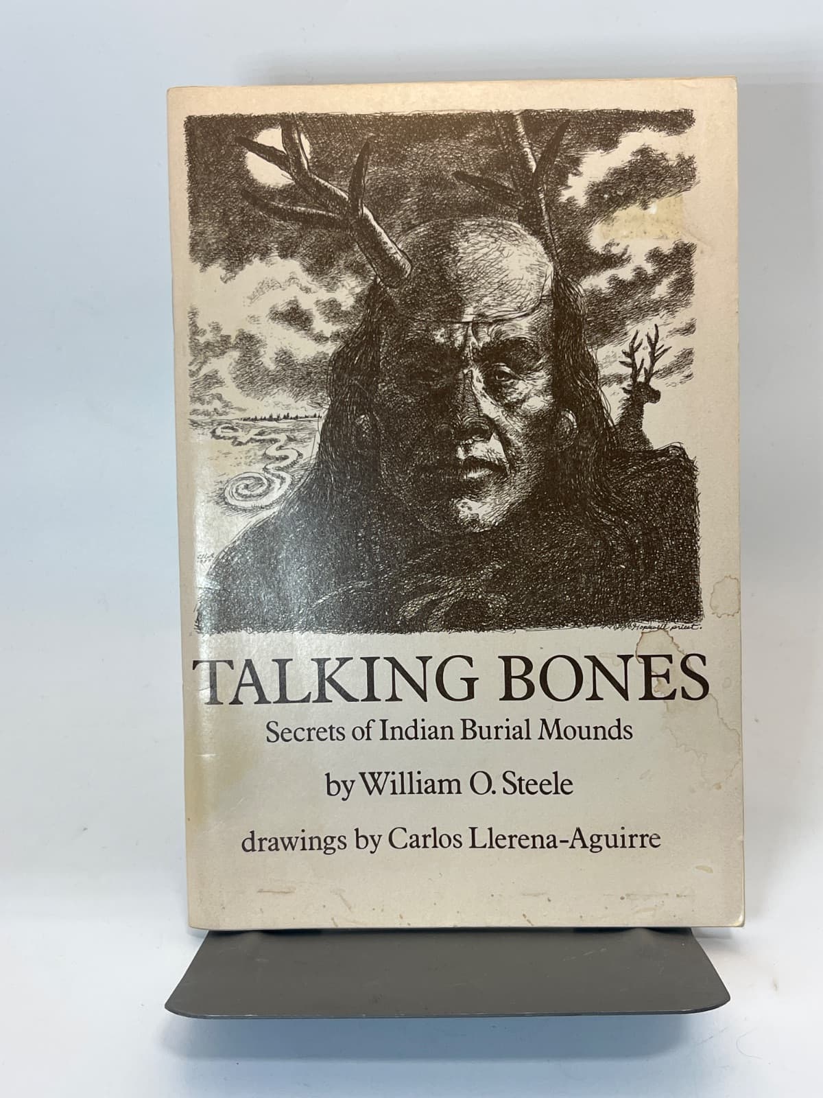 Talking Bones: Secrets of Indian Burial Mounds by William O. Steele - front cover