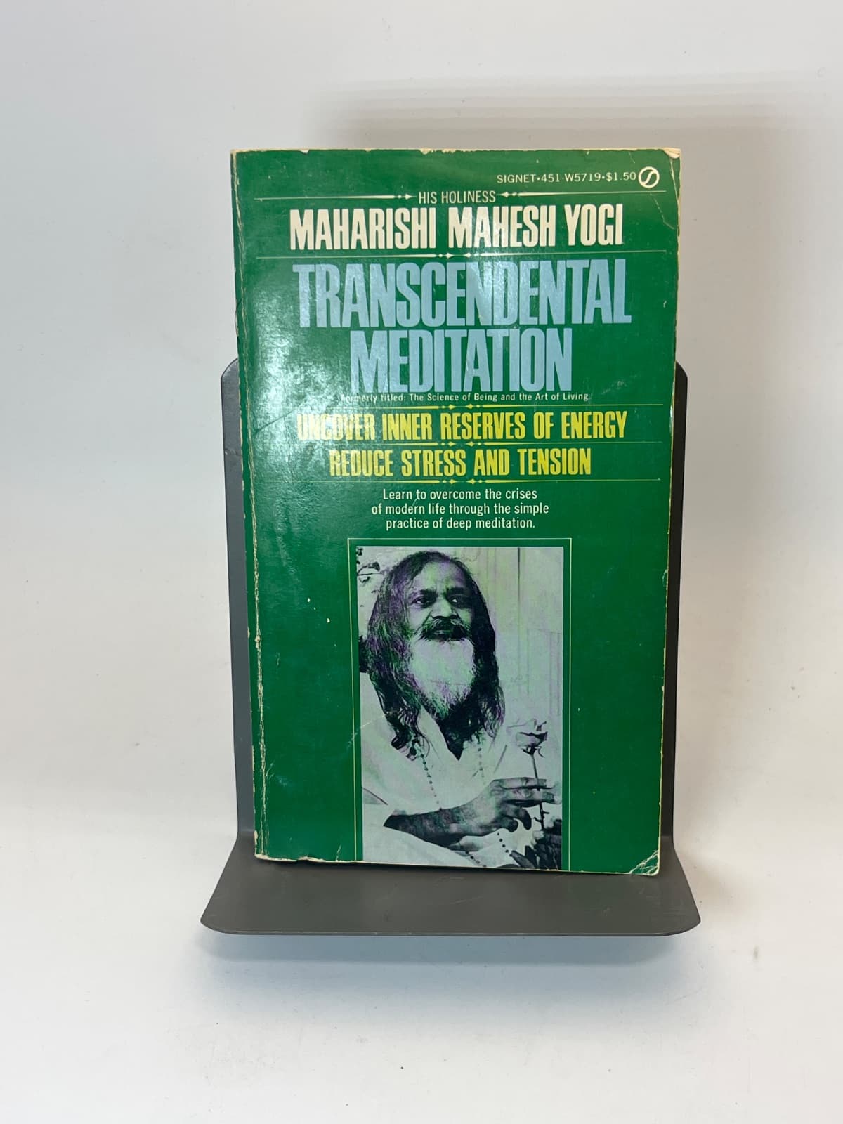 Transcendental Meditation by Maharishi Mahesh Yogi - front cover