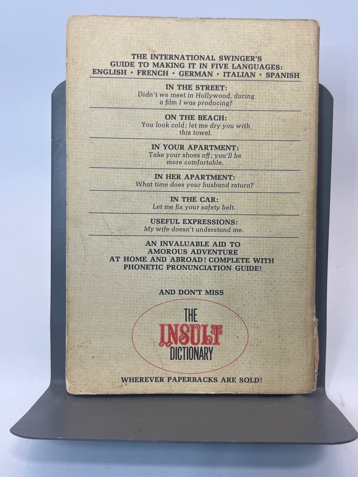 The Lover's Dictionary - additional view