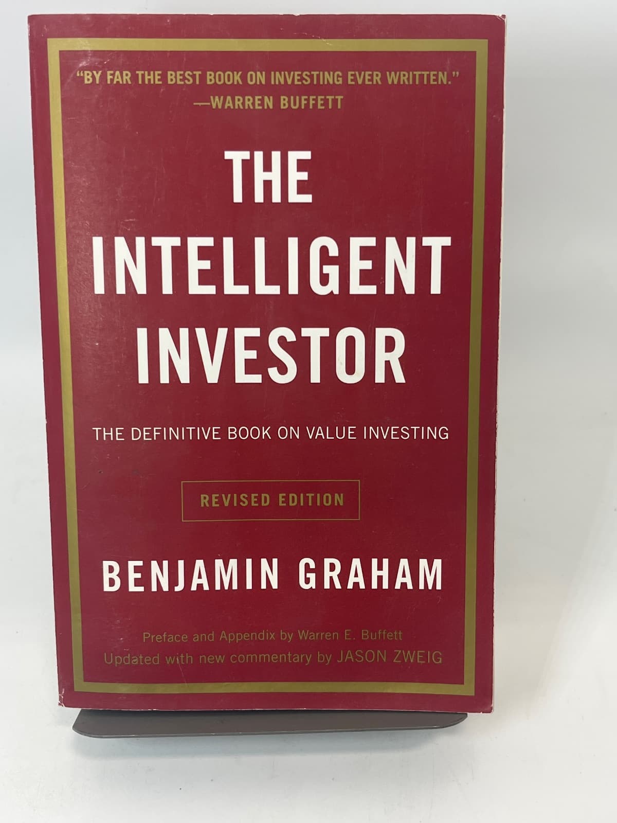 The Intelligent Investor by Benjamin Graham - front cover