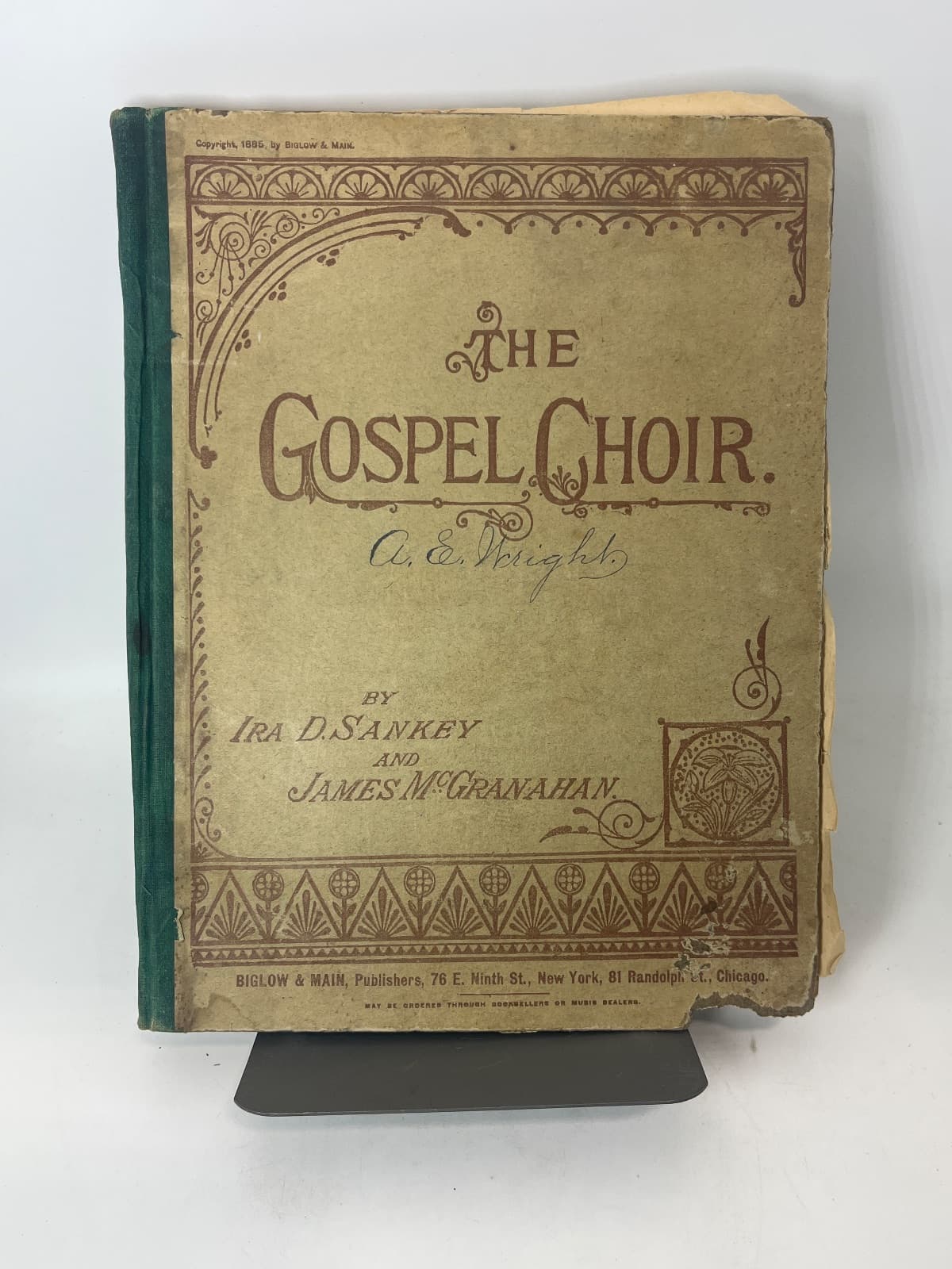 The Gospel Choir by Ira D. Sankey and James McGranahan - front cover