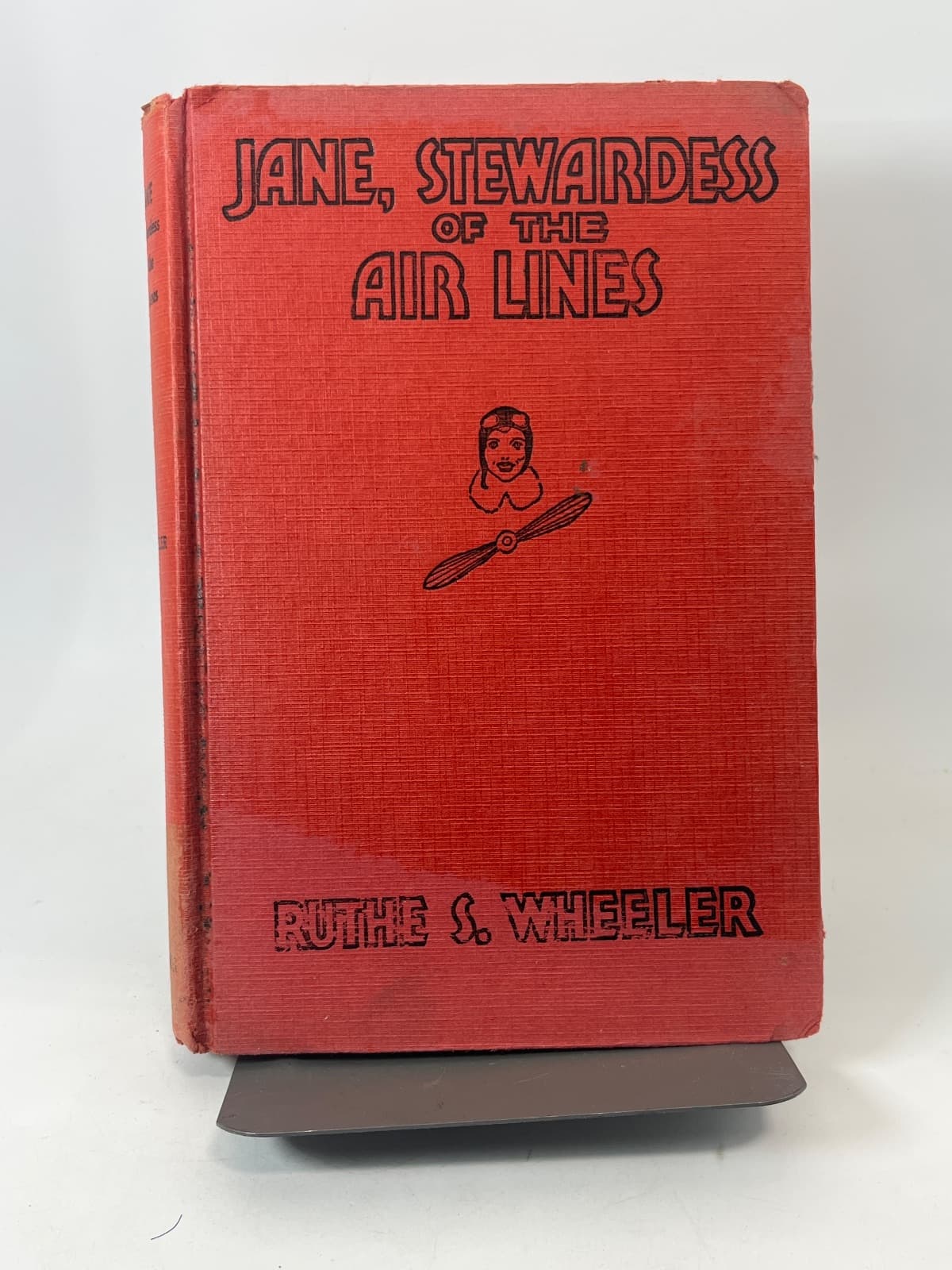 Jane Stewardess of the Air Lines by Ruthe S. Wheeler - front cover