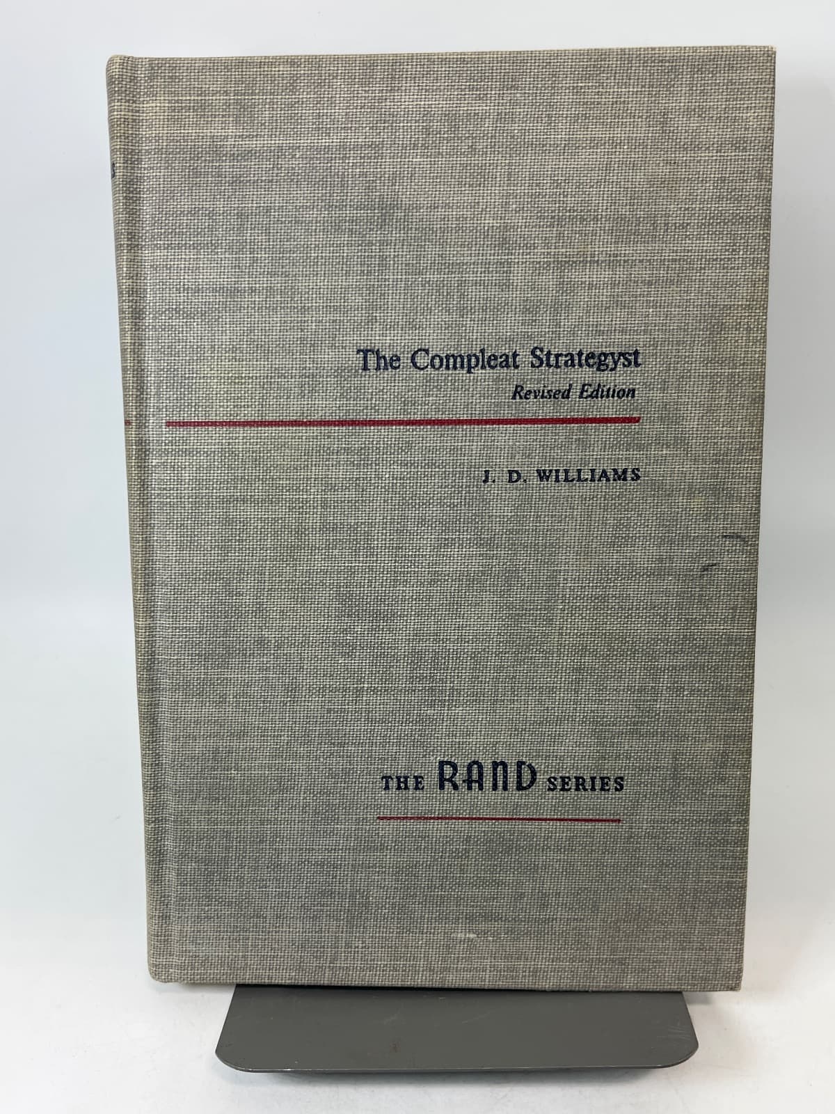 The Compleat Strategyst by J. D. Williams - front cover