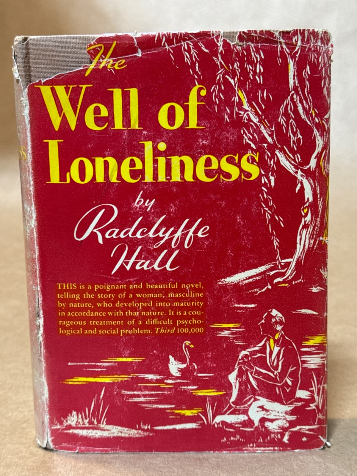 The Well of Loneliness by Radclyffe Hall - front cover