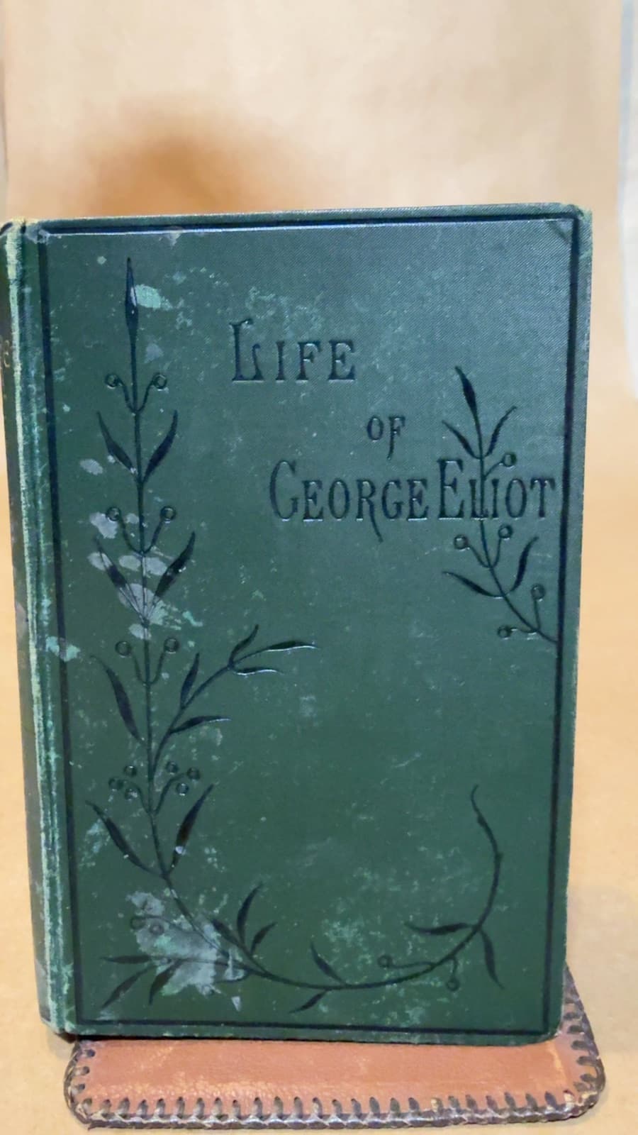 Life of George Eliot by J. W. Cross - front cover