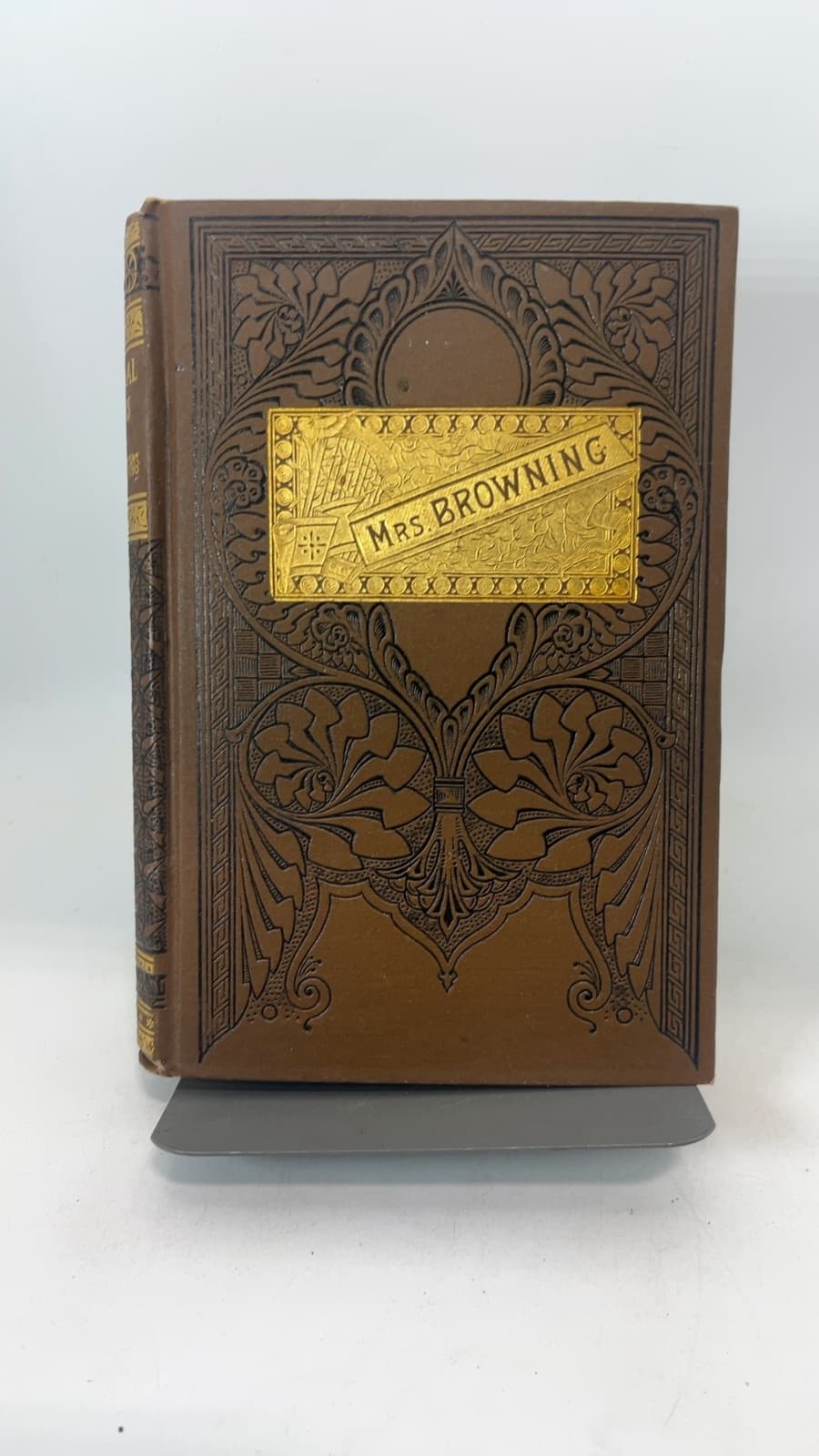 The Poetical Works of Elizabeth Barrett Browning by Elizabeth Barrett Browning - front cover