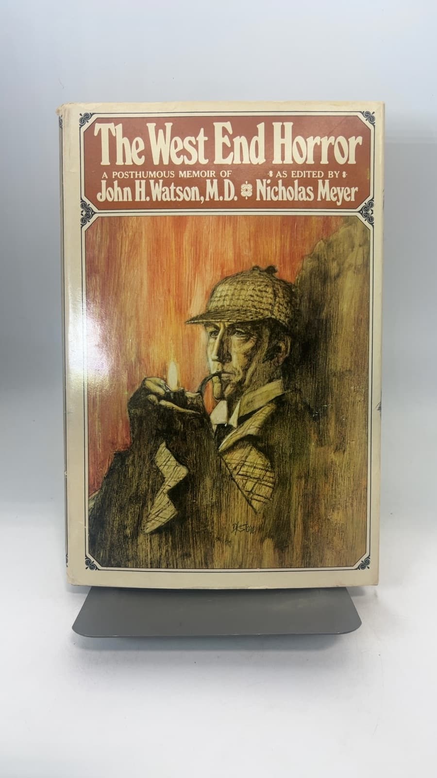 The West End Horror - Book Club Edition by Nicholas Meyer - front cover