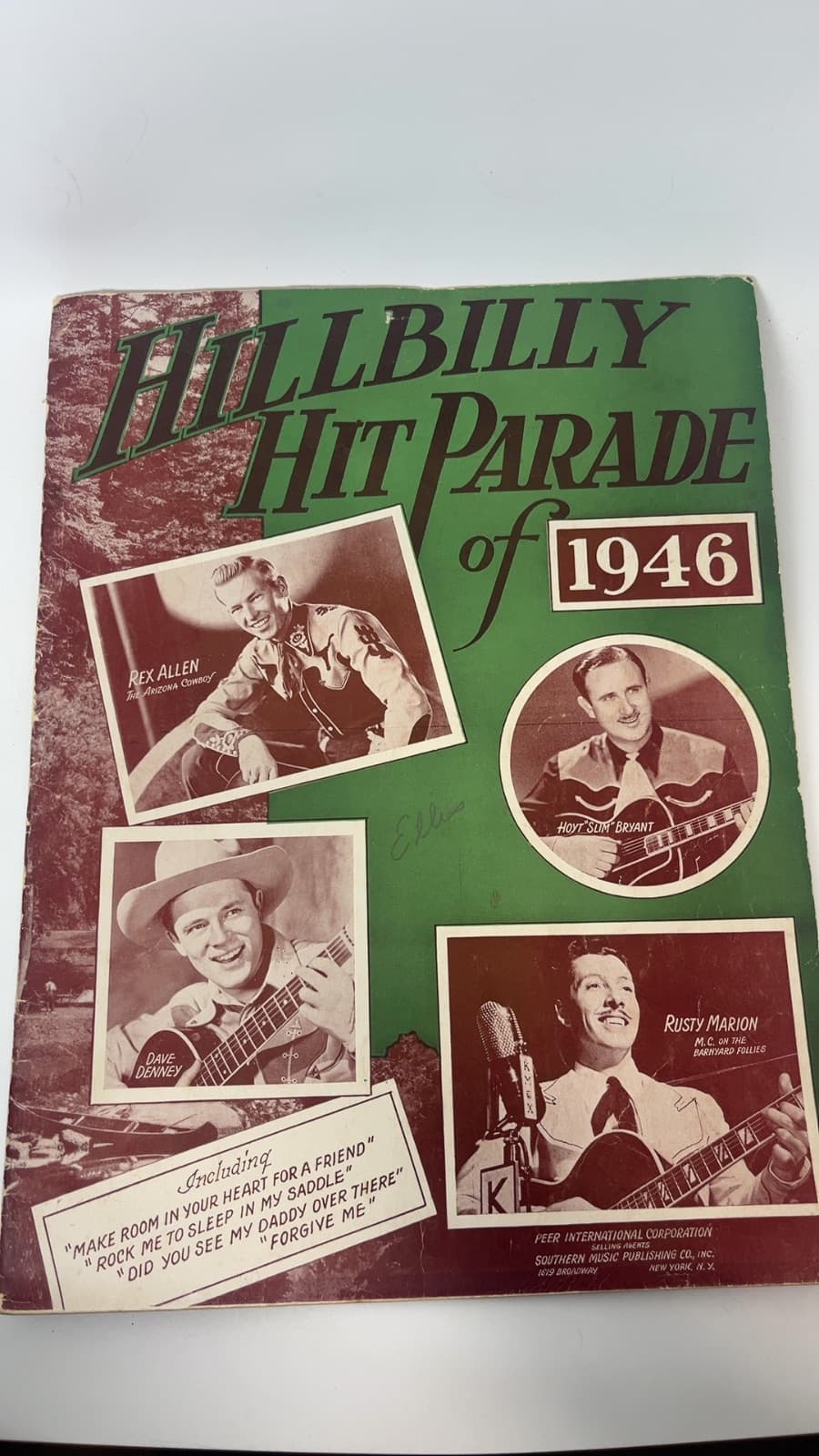 Hillbilly Hit Parade of 1946 - front cover