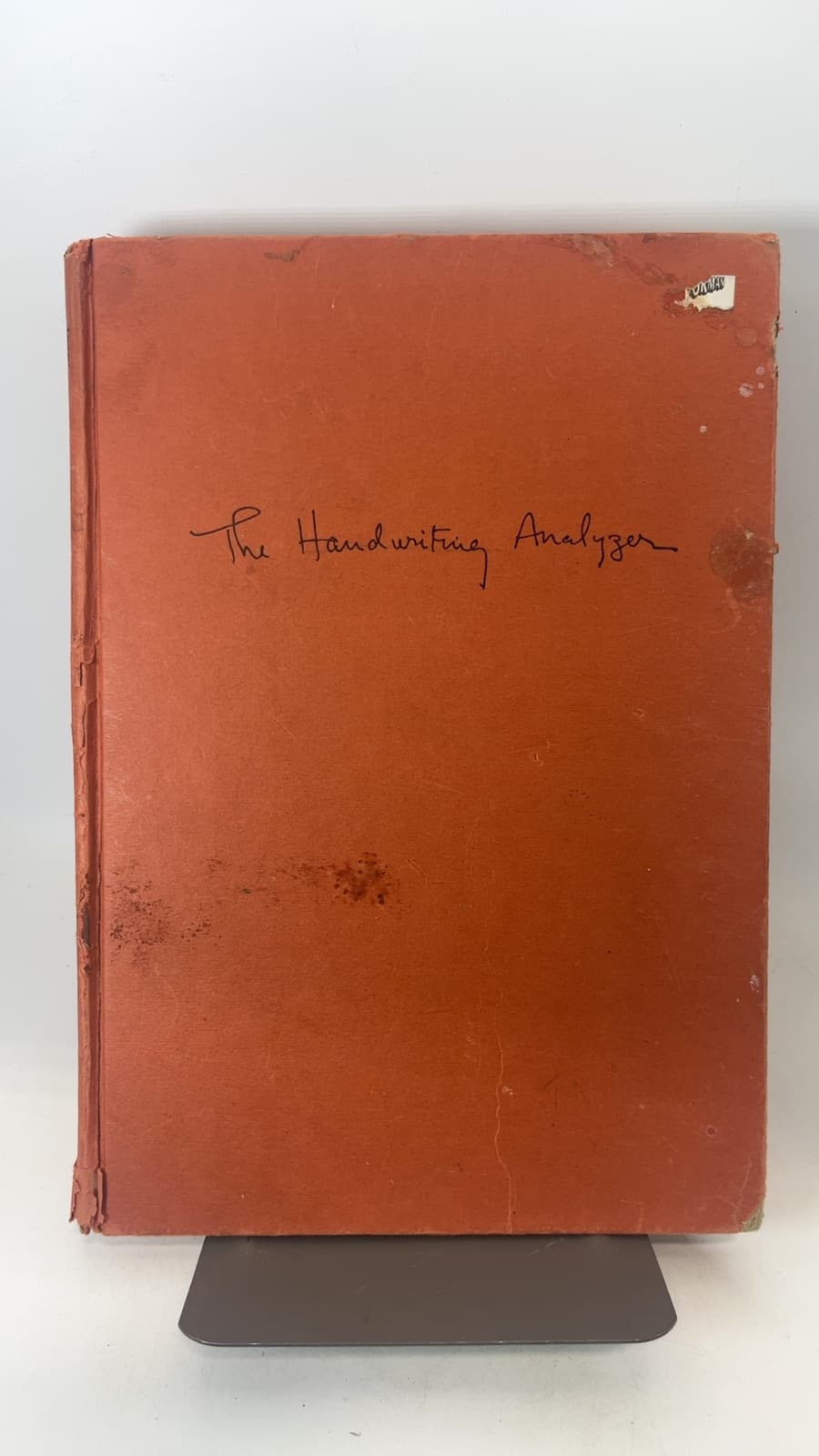 The Handwriting Analyzer by Jerome S. Meyer - front cover