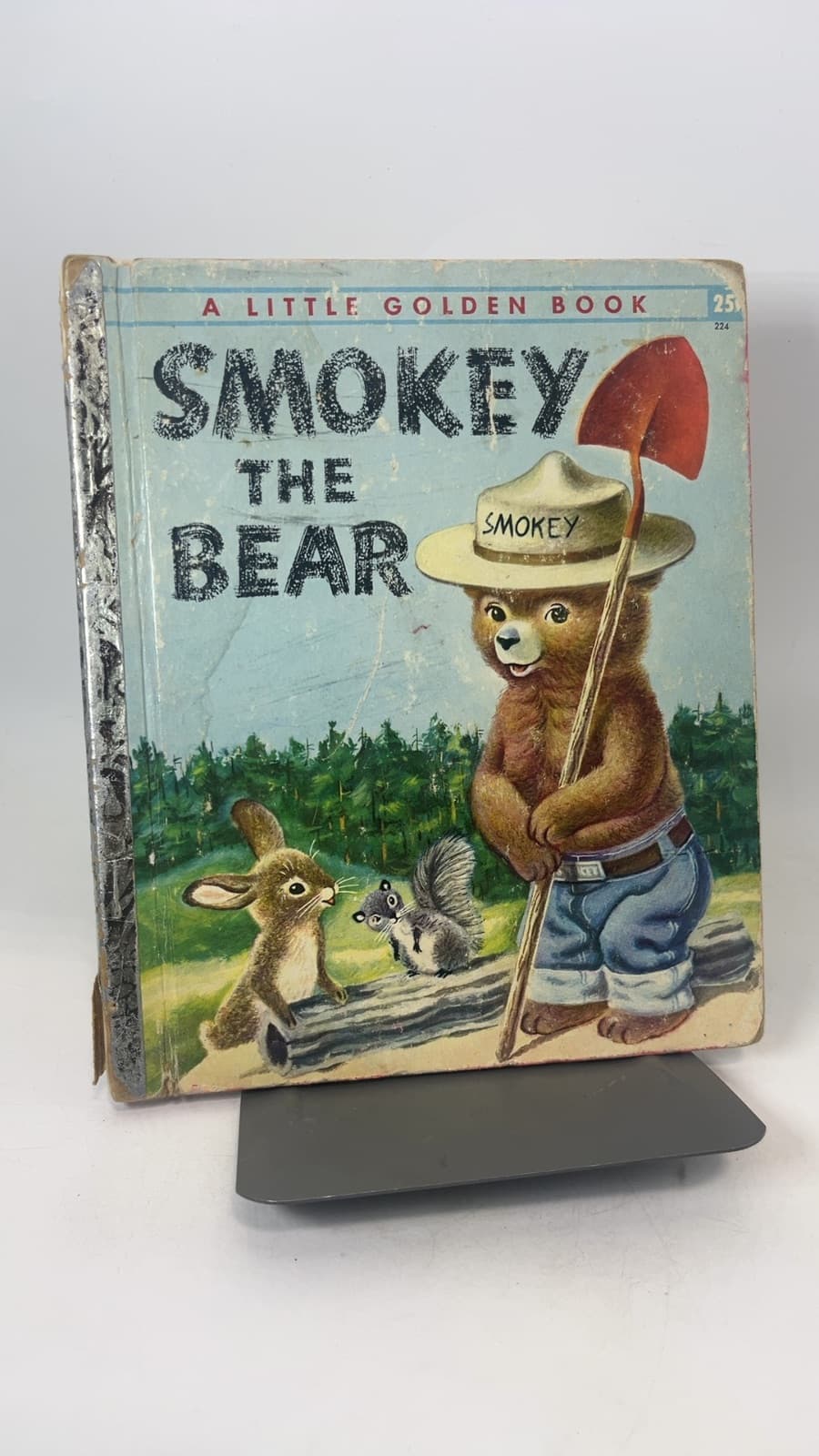 Smokey the Bear - A Little Golden Book - First Edition "A" by Jane Werner - front cover