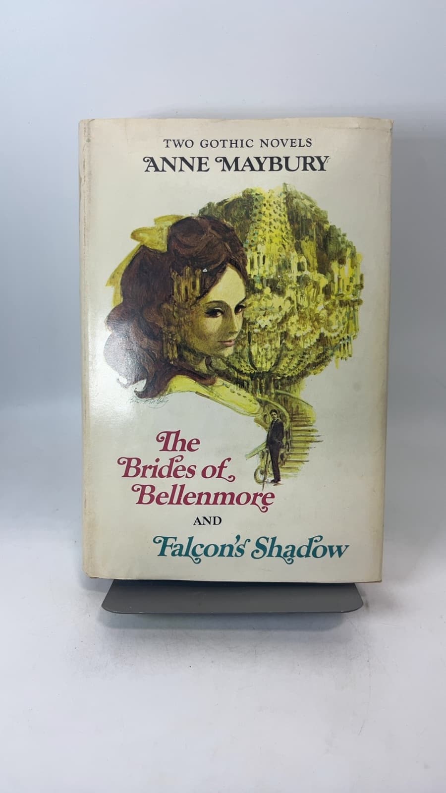 The Brides of Bellenmore and Falcon's Shadow by Anne Maybury - front cover