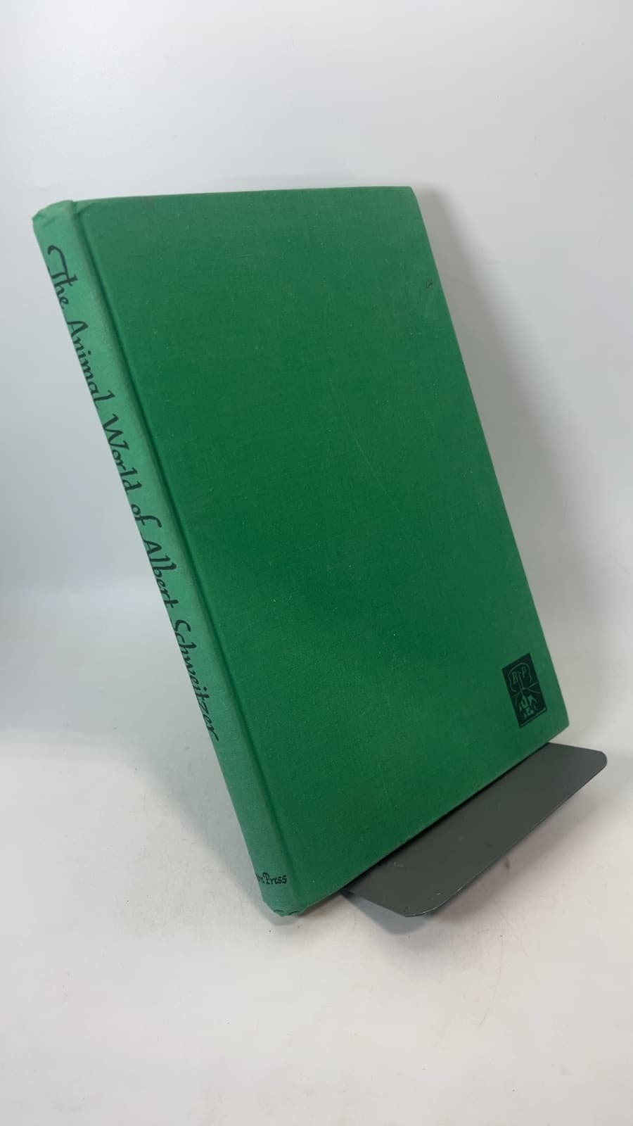 The Animal World of Albert Schweitzer by Albert Schweitzer - front cover