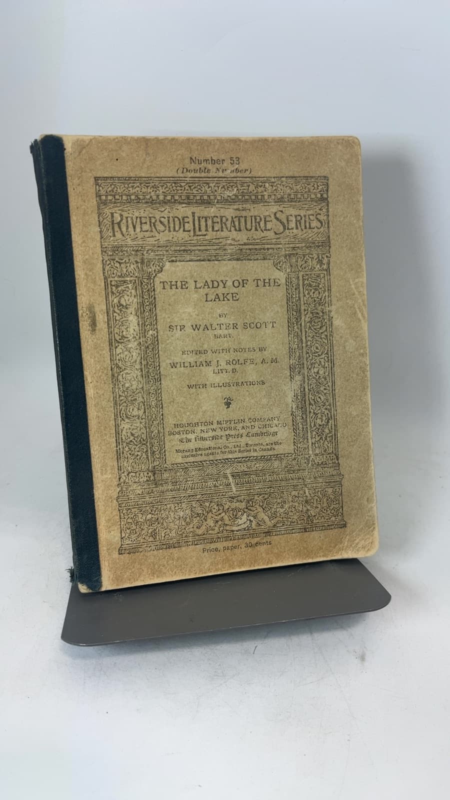 The Lady of the Lake by Sir Walter Scott, Bart. - front cover