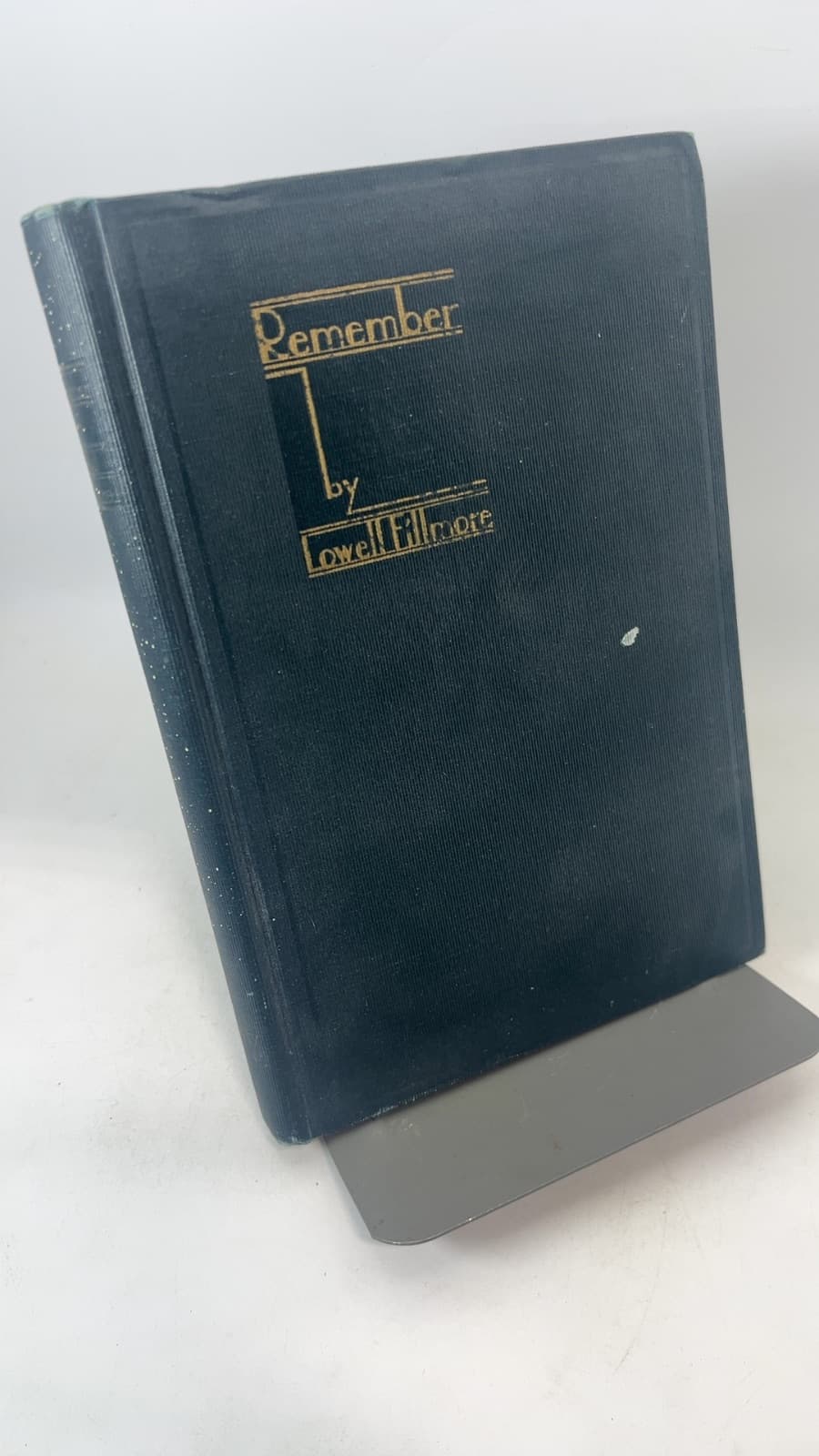 Remember by Lowell Fillmore - front cover