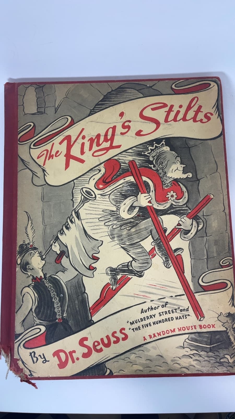 The King's Stilts by Dr. Seuss - front cover
