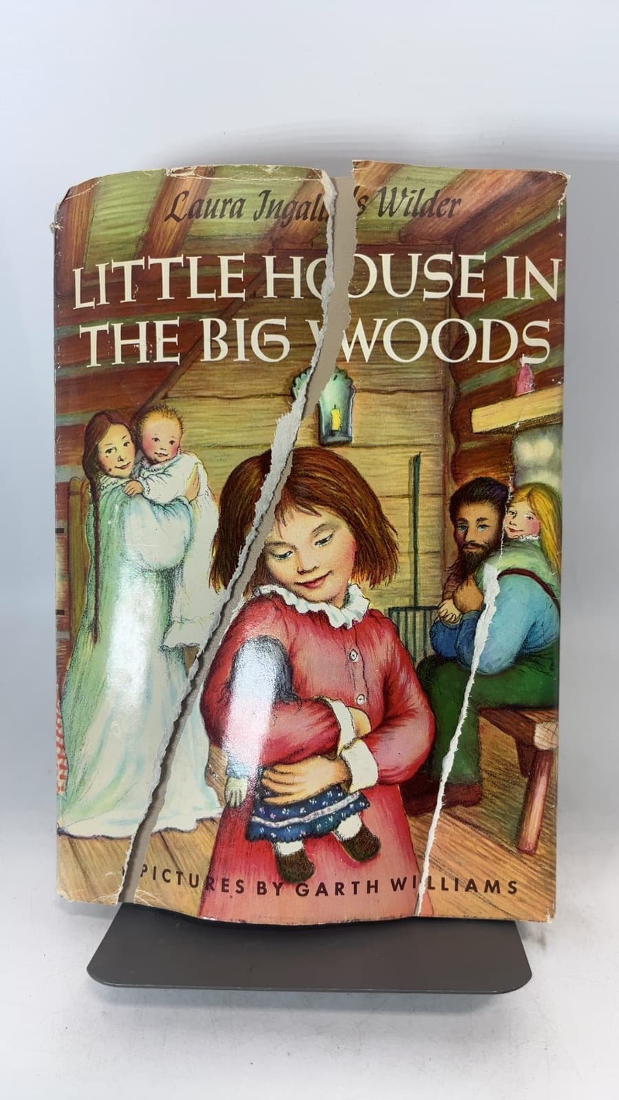 Little House in the Big Woods - Book Club Edition by Laura Ingalls Wilder - front cover