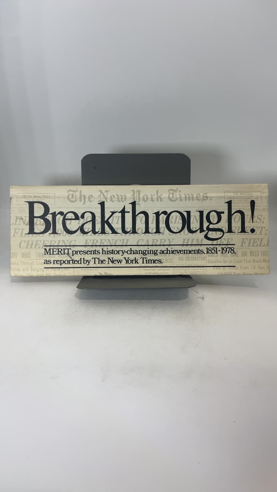 Breakthrough! - front cover