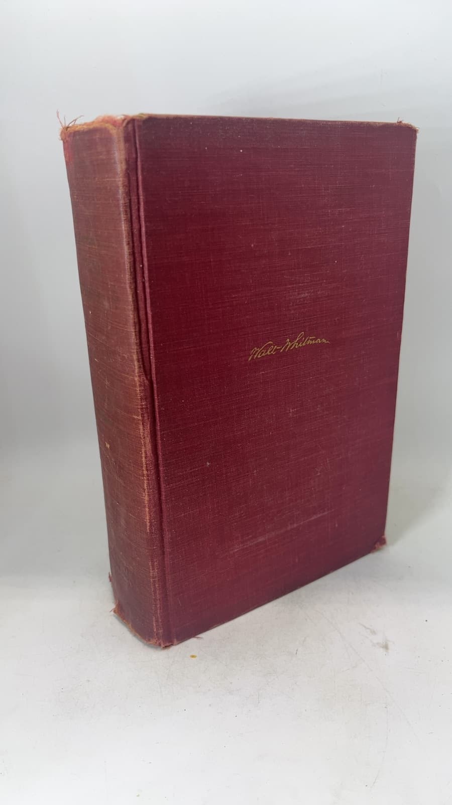 The Poetry and Prose of Walt Whitman by Walt Whitman - front cover