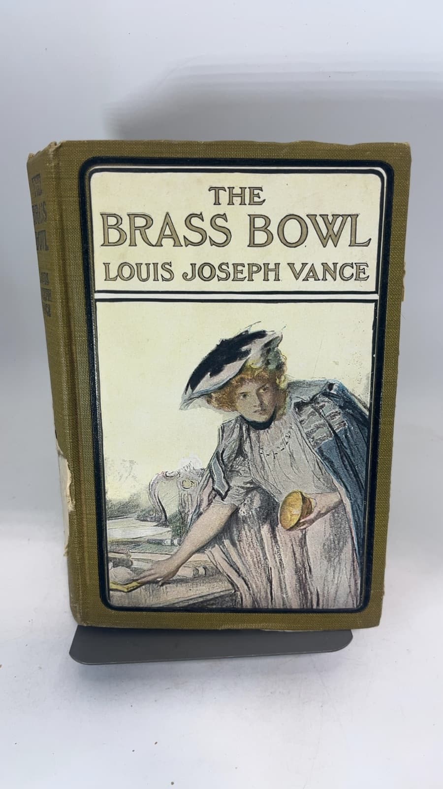 The Brass Bowl by Louis Joseph Vance - front cover