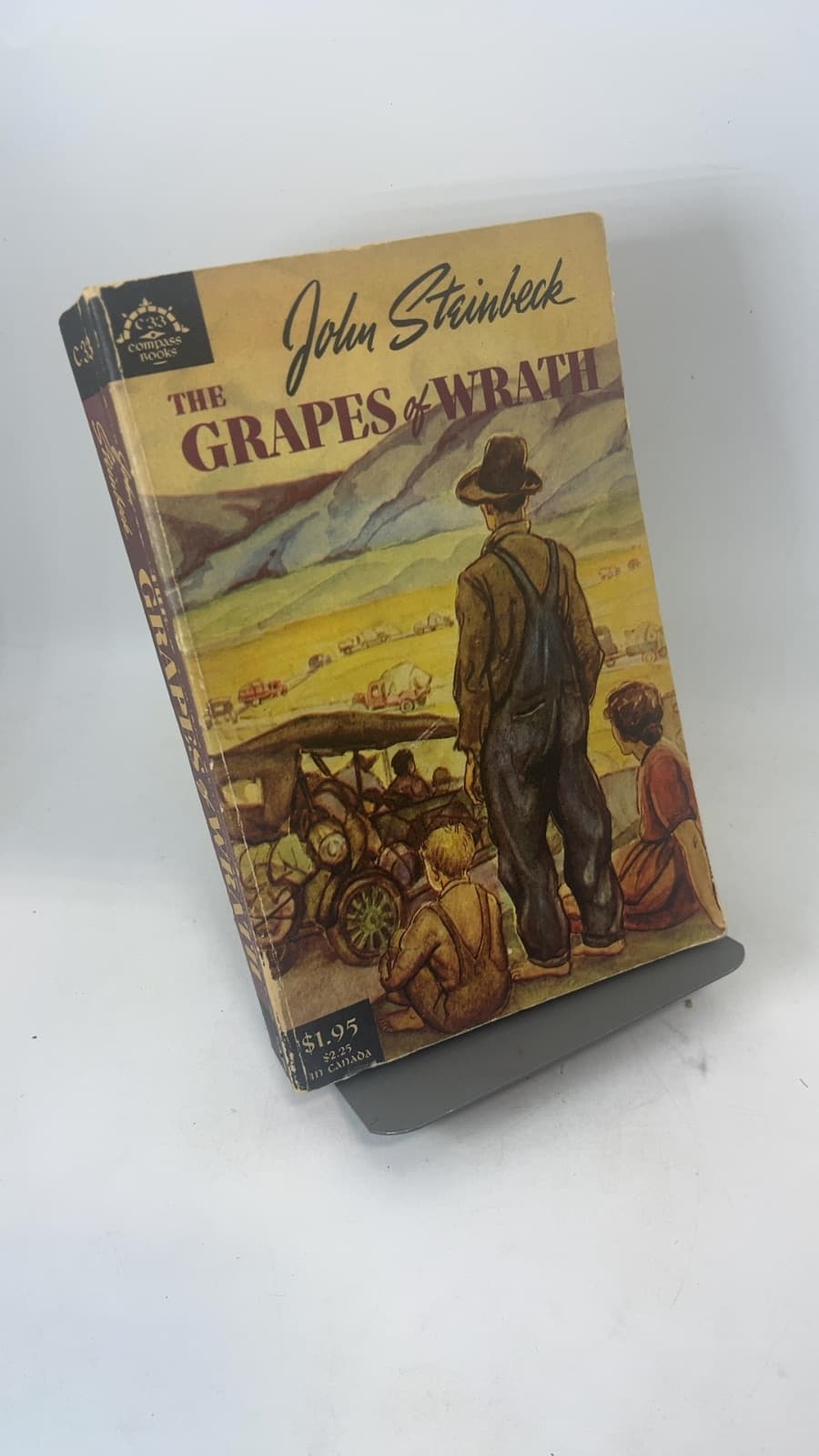 The Grapes of Wrath by John Steinbeck - front cover