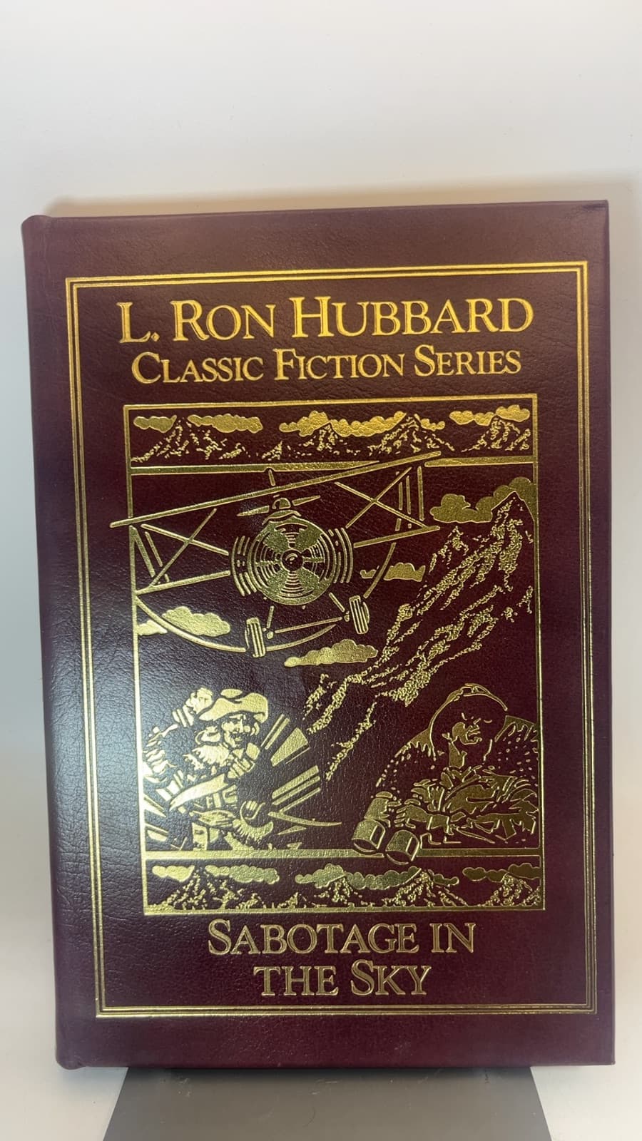 Sabotage in the Sky - Classic Fiction Series by L. Ron Hubbard - front cover