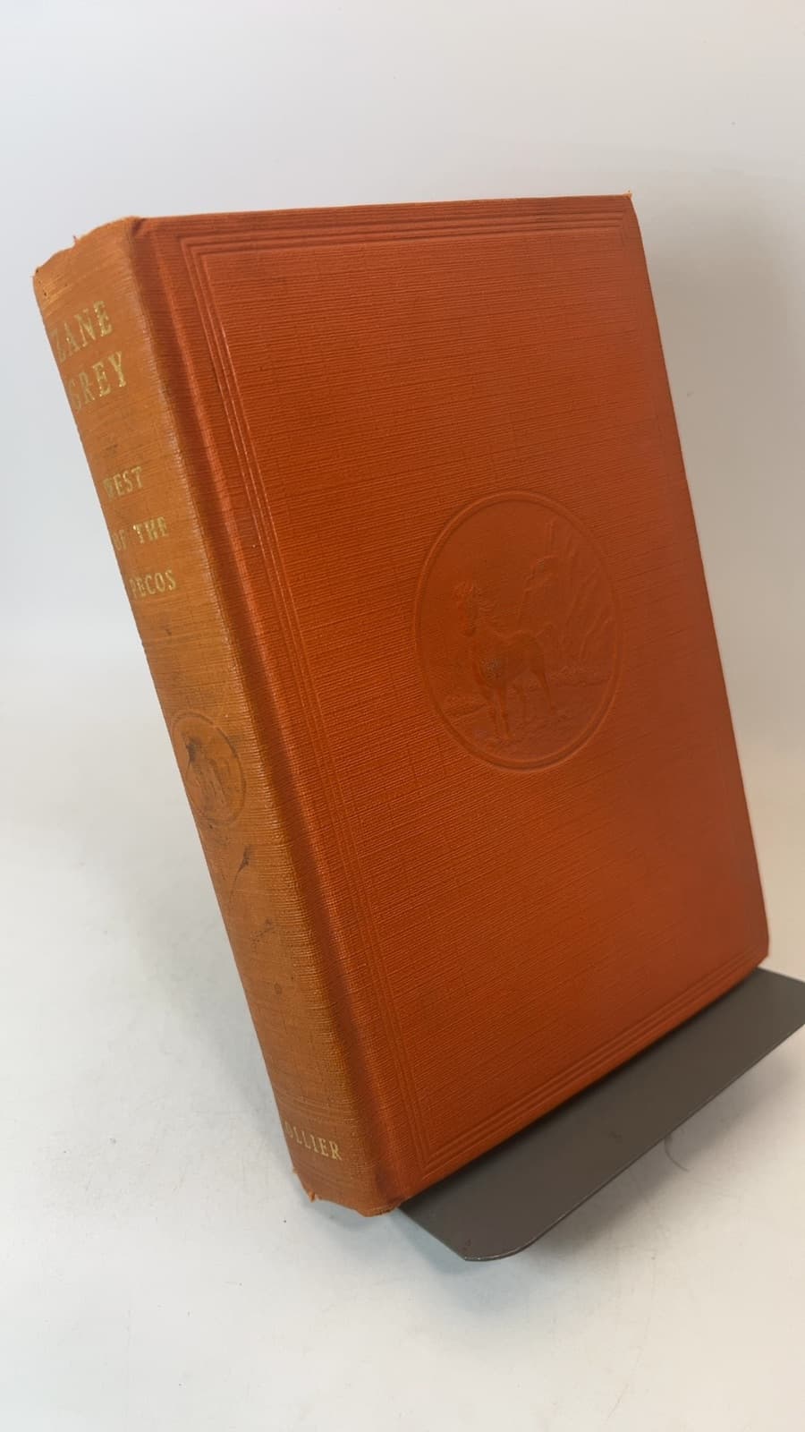 West of the Pecos by Zane Grey - front cover